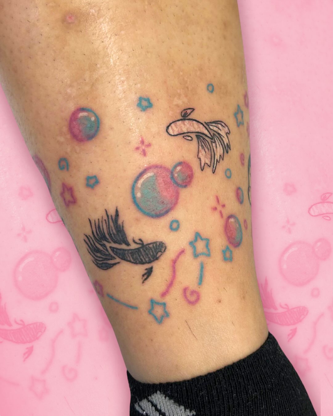 Tattoo by @rilakkaya — trash_polka