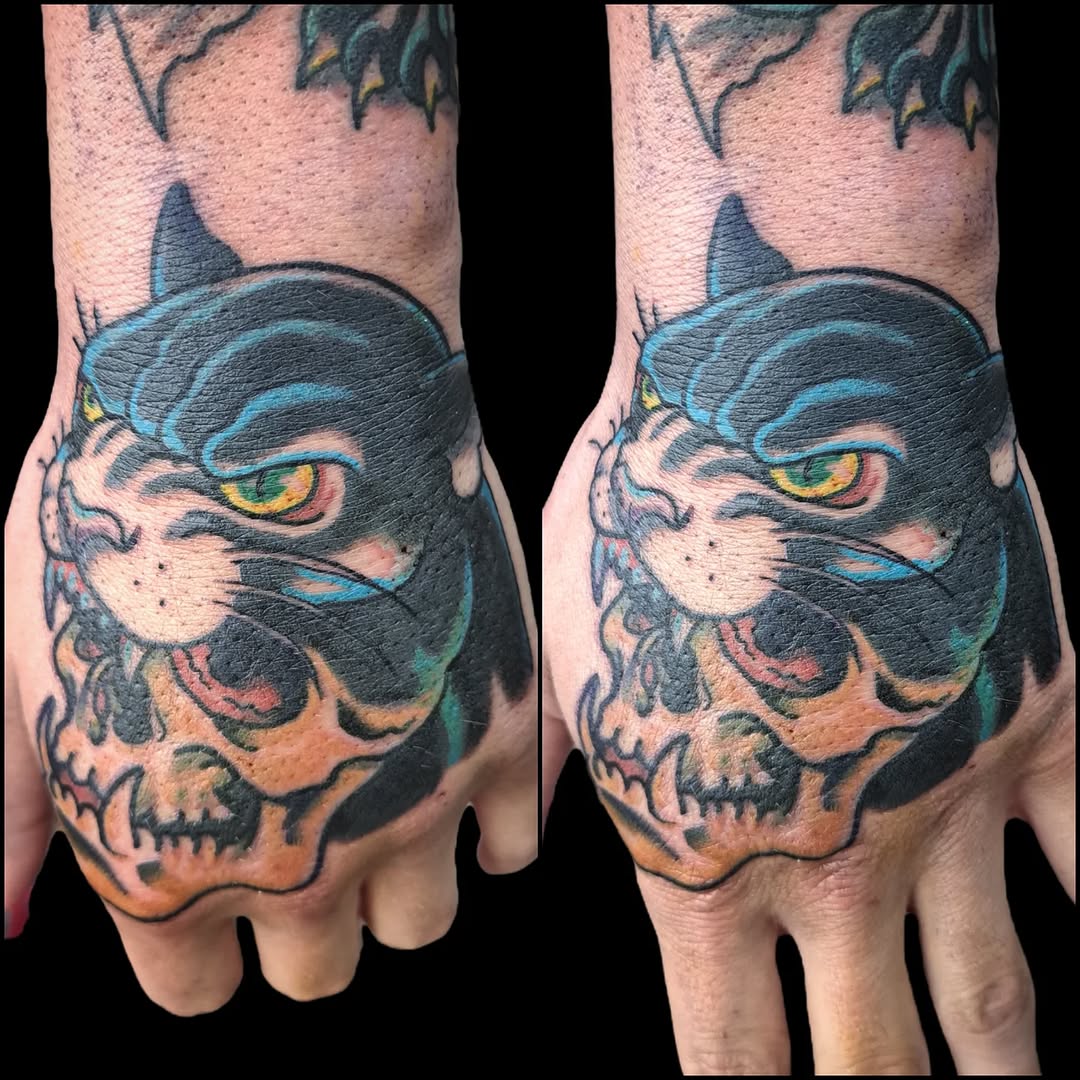 Tattoo by @snakemincey — american_traditional, black_and_grey