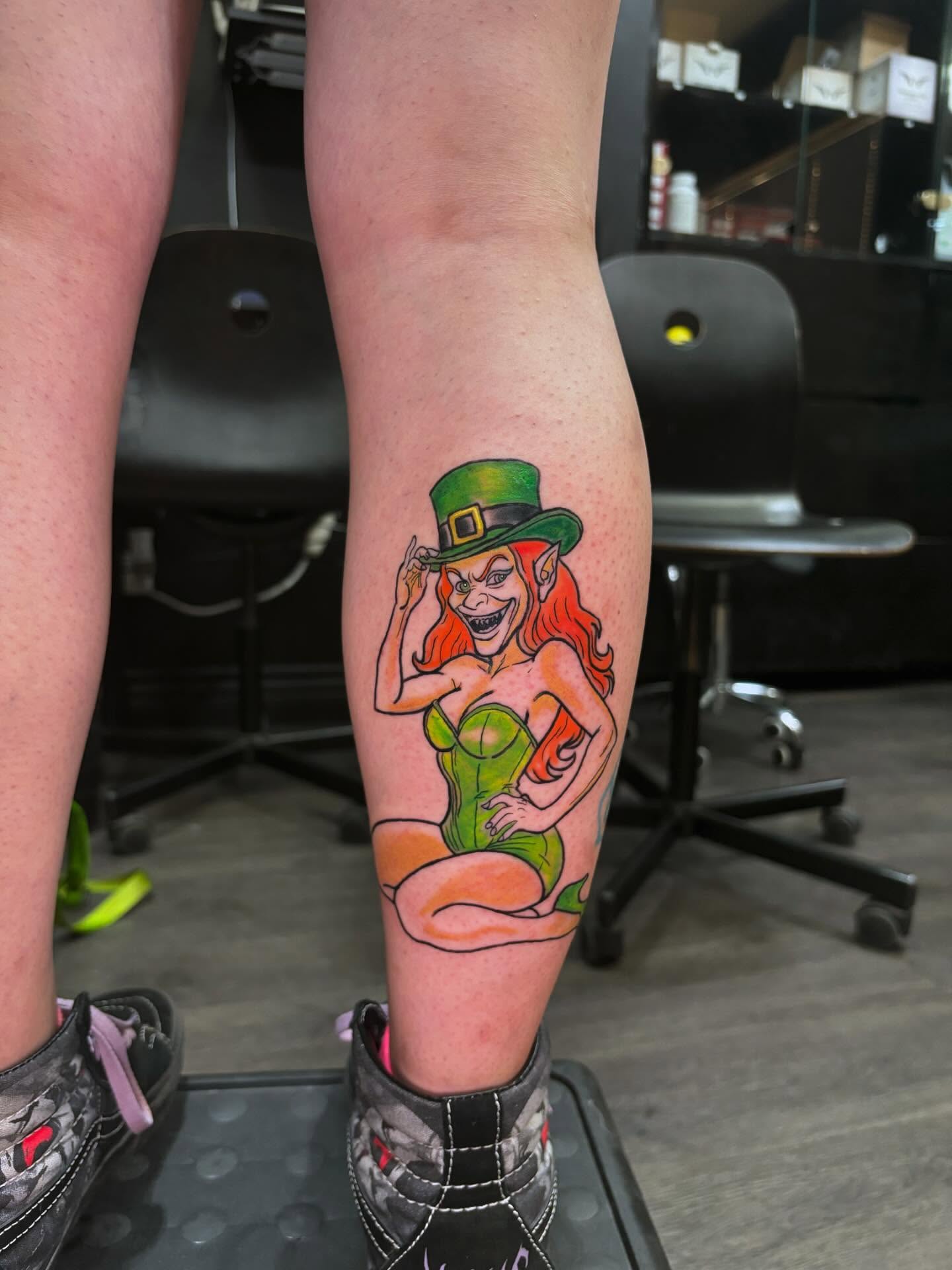 Tattoo by @allthings_comix — illustrative