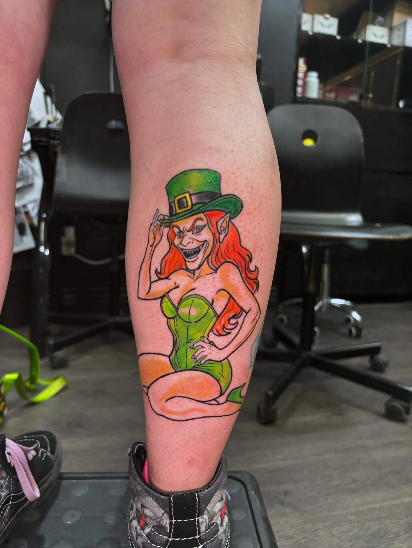 Tattoo by @allthings_comix — new_school