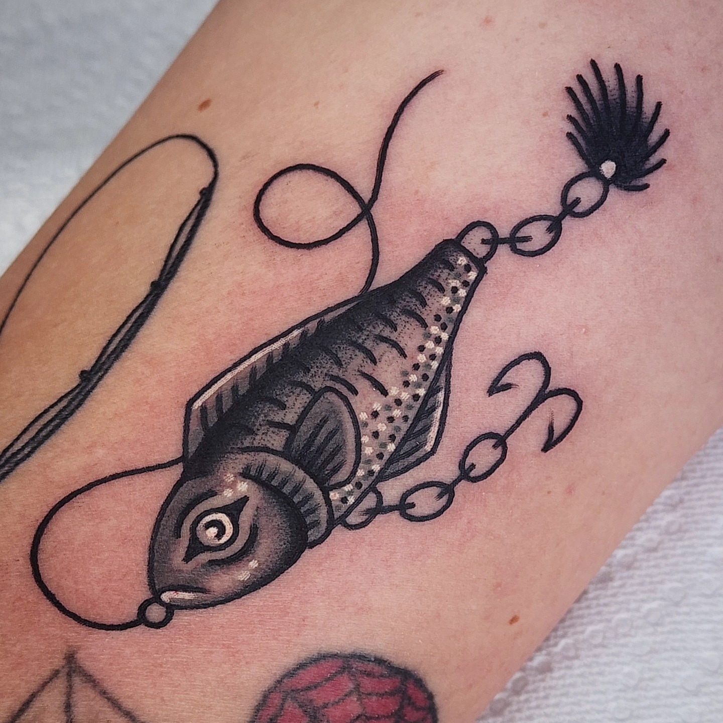 Tattoo by @adambarnestattooer โ dotwork