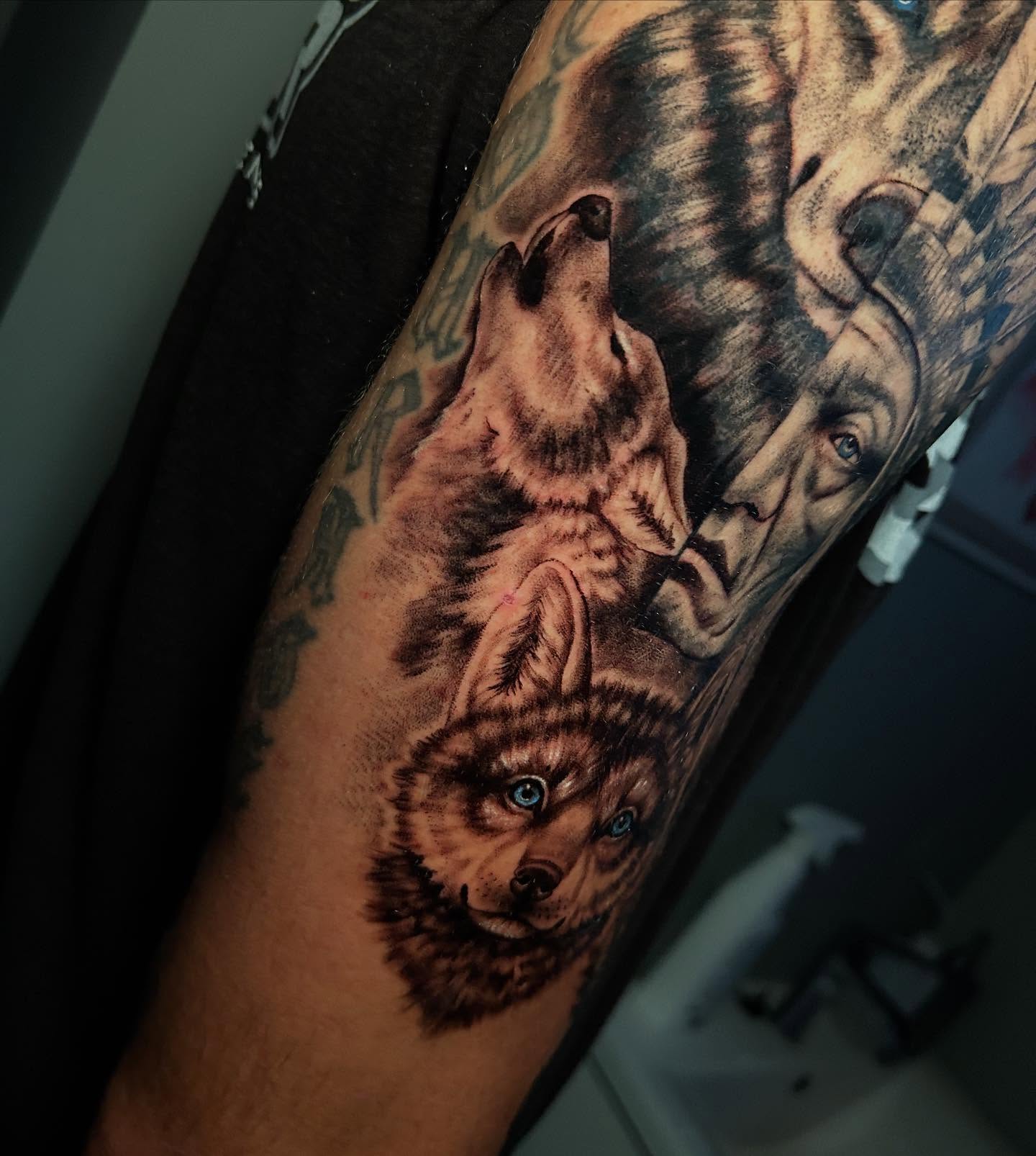 Tattoo by @dani_does_tatts โ realism, black_and_grey