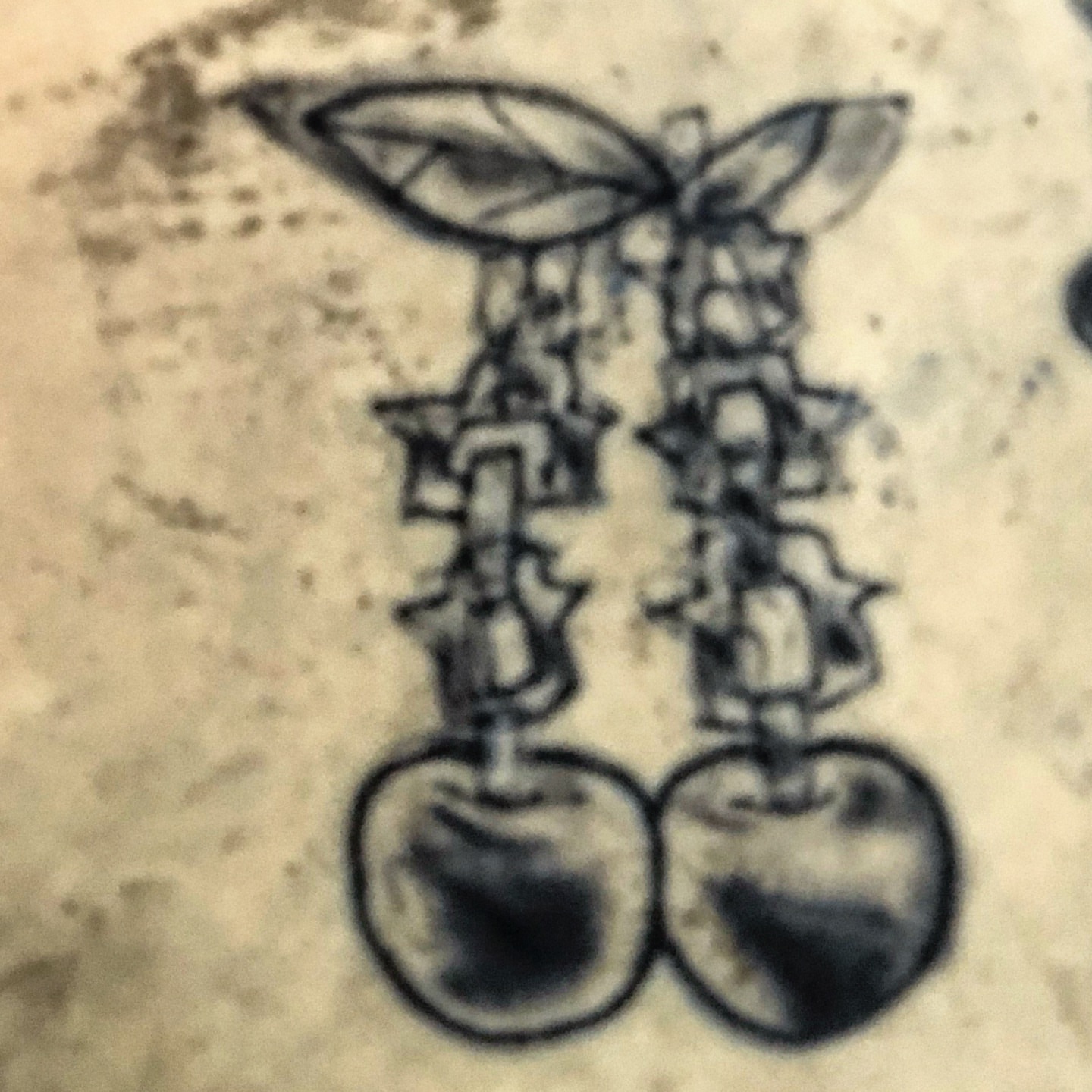 Earrings black and grey tattoo by 💜✨🥀⚡🔮ヘンドリックスの家 🖤👁🤘🏽🔥, Irvington, New Jersey