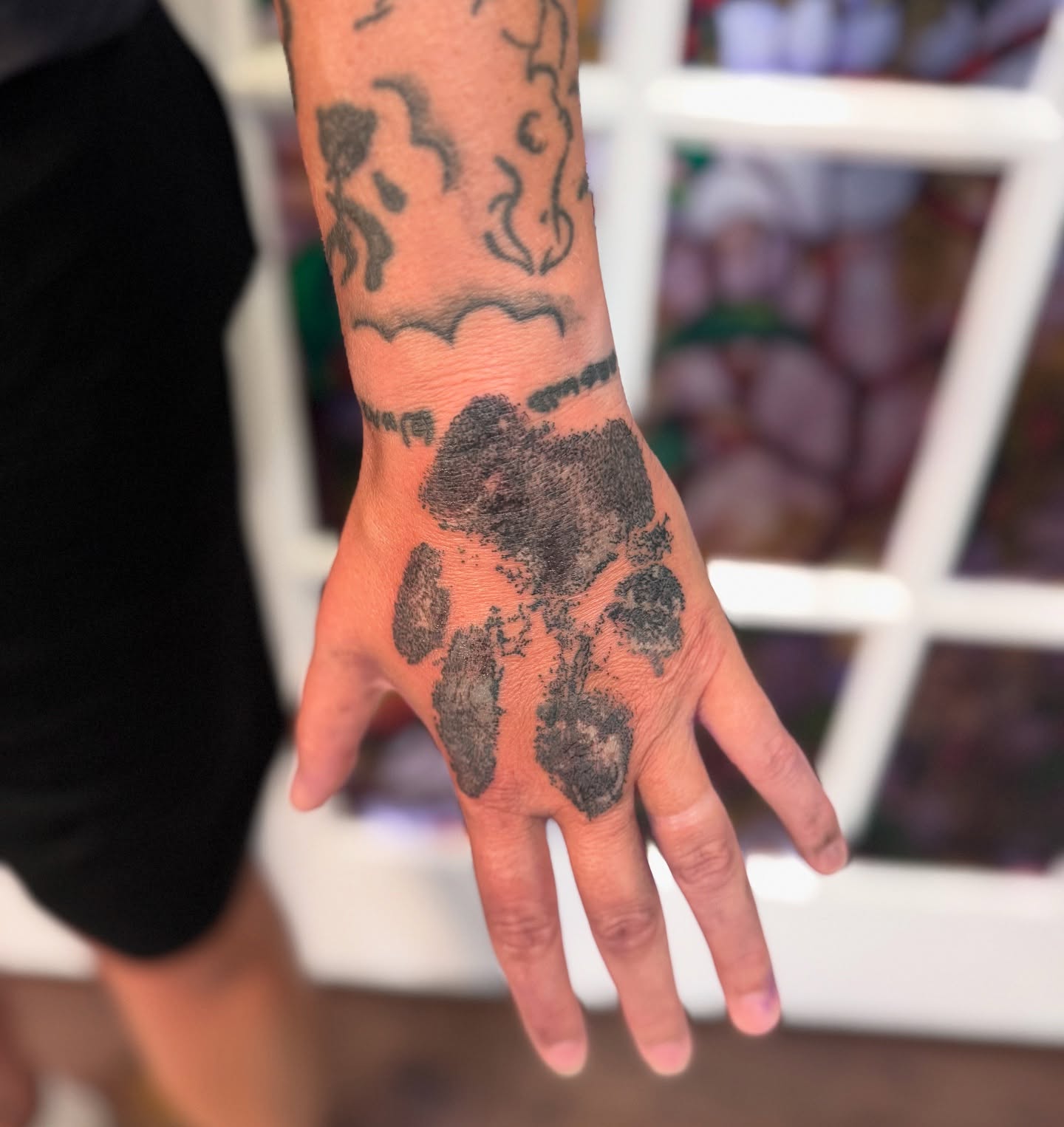 Tattoo by @cody_mooretattoos — black_and_grey