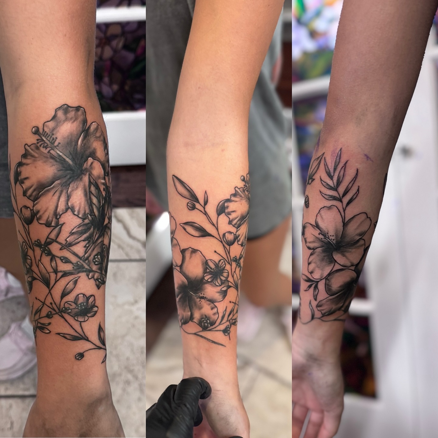 Tattoo by @cody_mooretattoos — black_and_grey