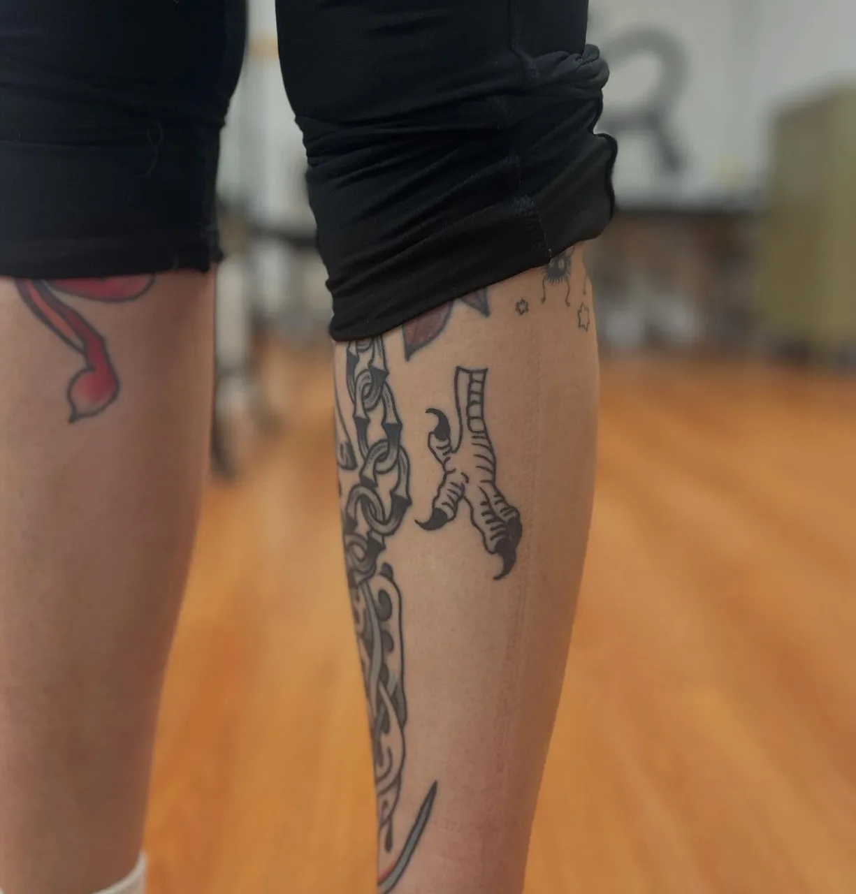 Tattoo by @tattia.tattoos — black_and_grey
