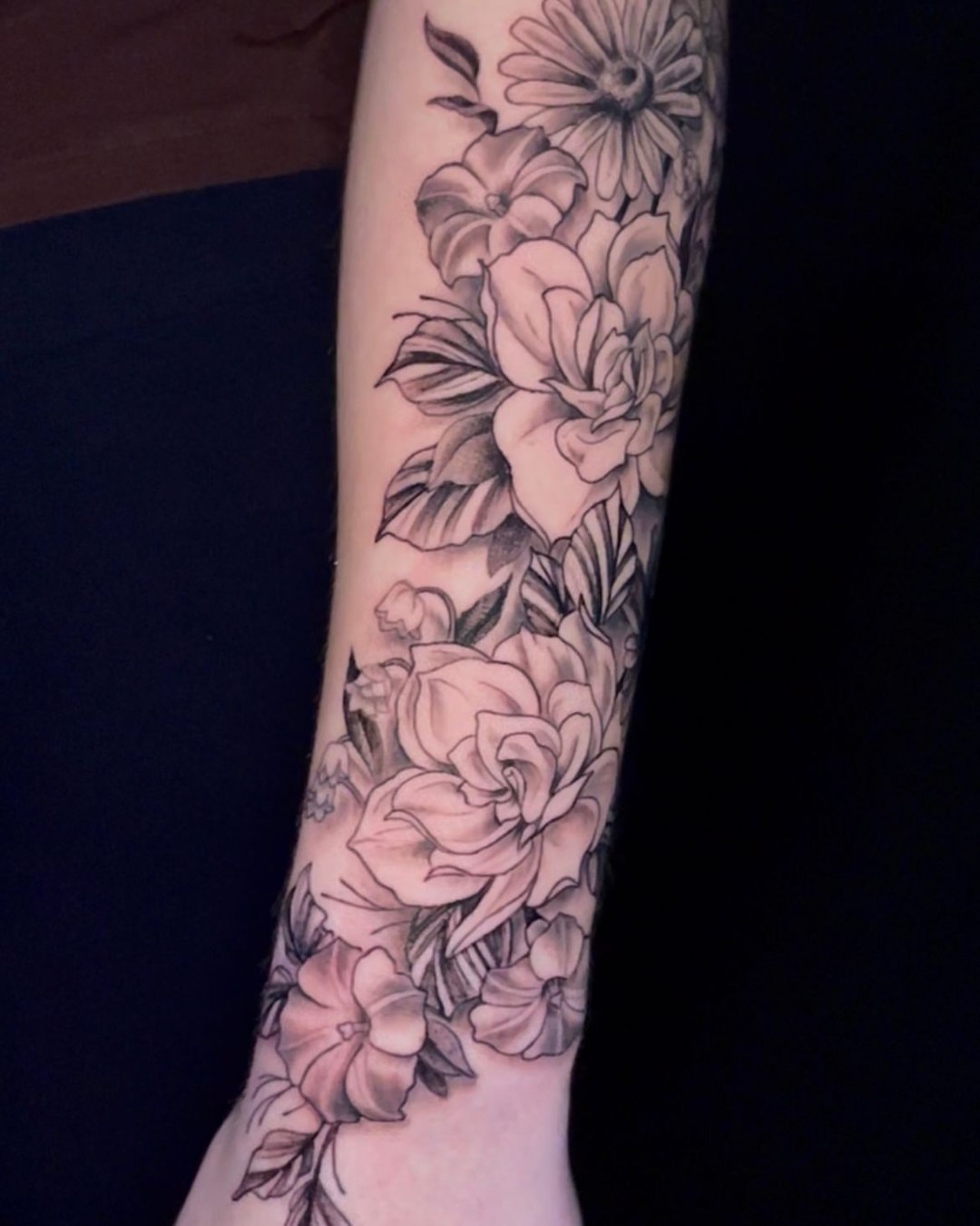 Tattoo by @hbones_artistry — black_and_grey