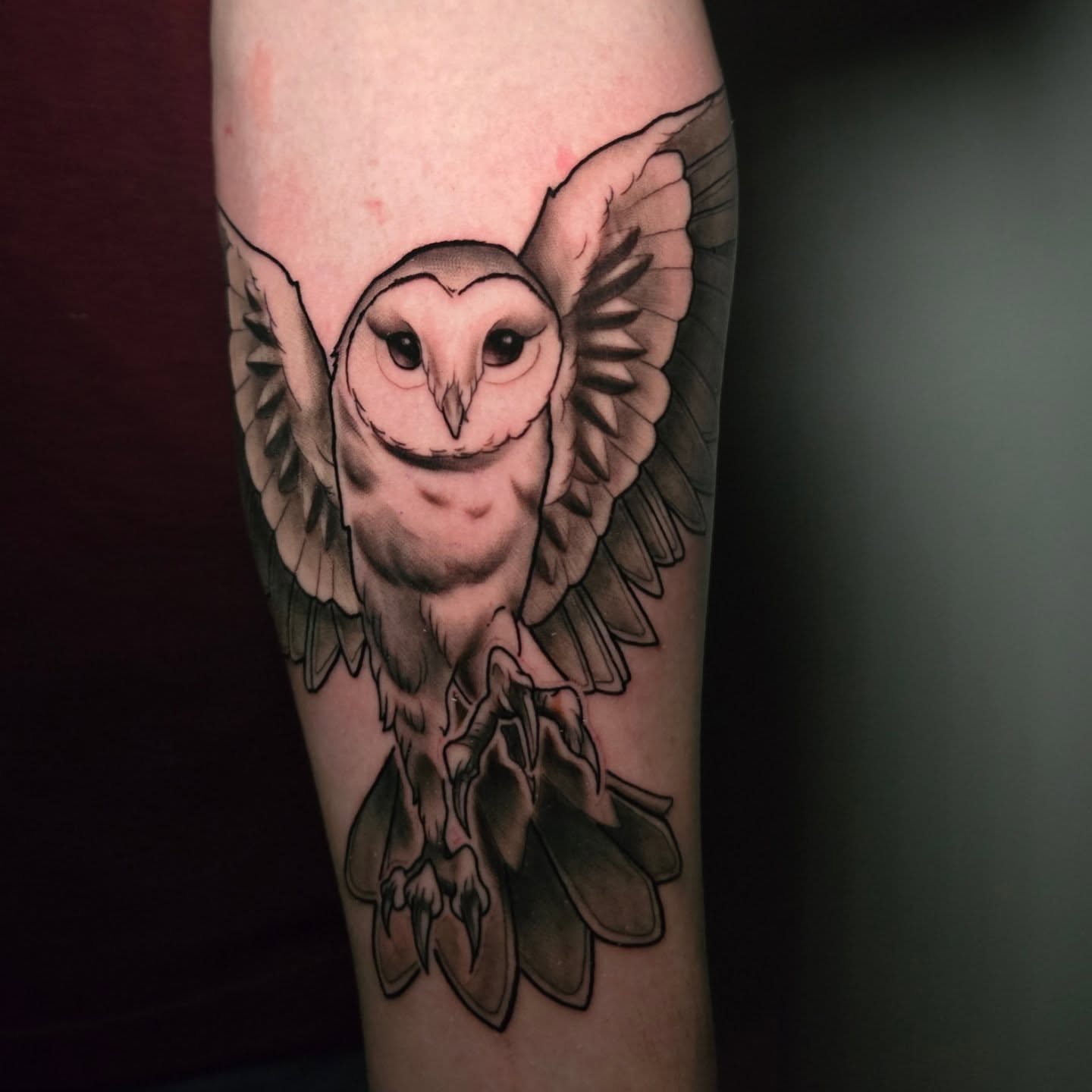 Tattoo by @sawchukart — black_and_grey