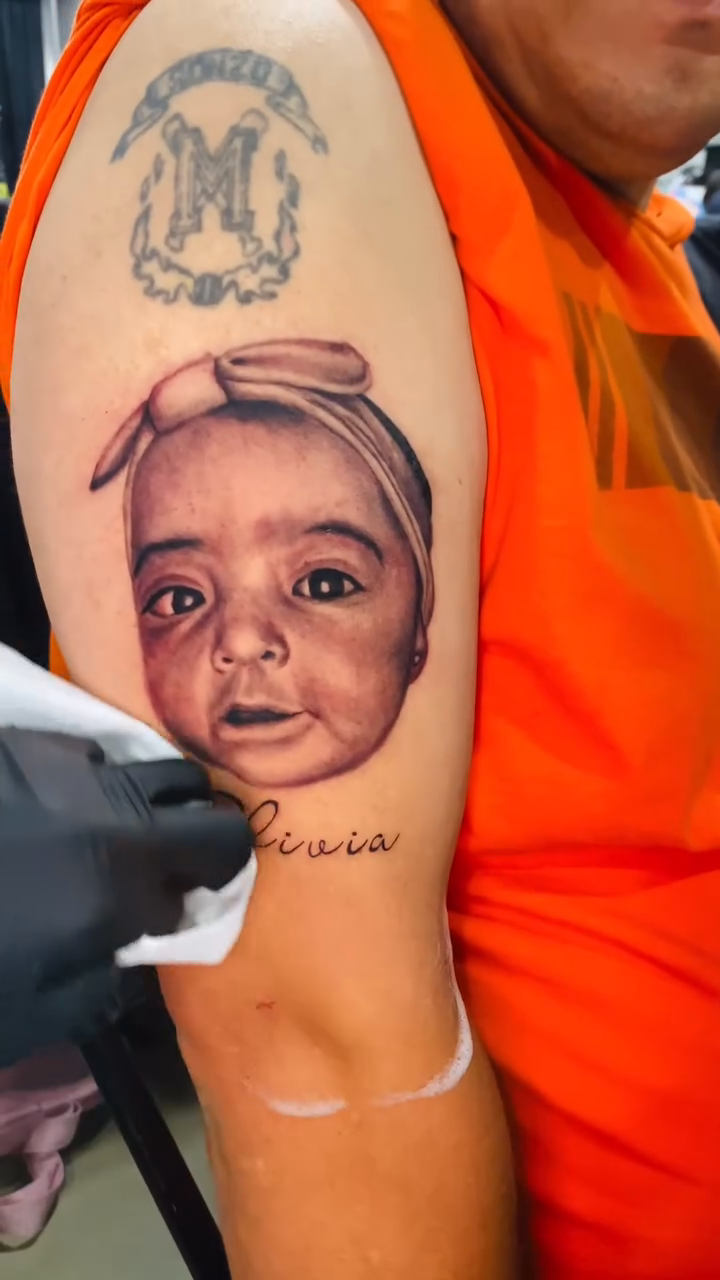 Tattoo by @ruach_ink — realism, black_and_grey