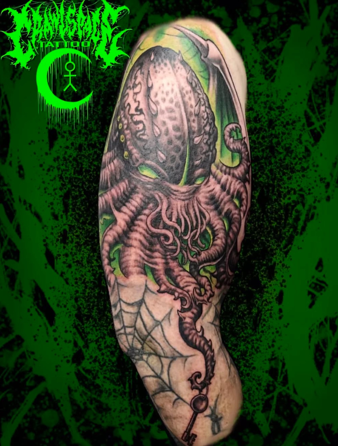 Tattoo by @crawlspace_tattoo — dark_realism