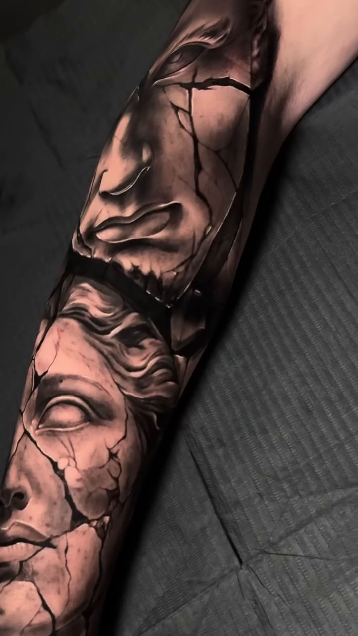 Tattoo work at Villain Arts – Houston