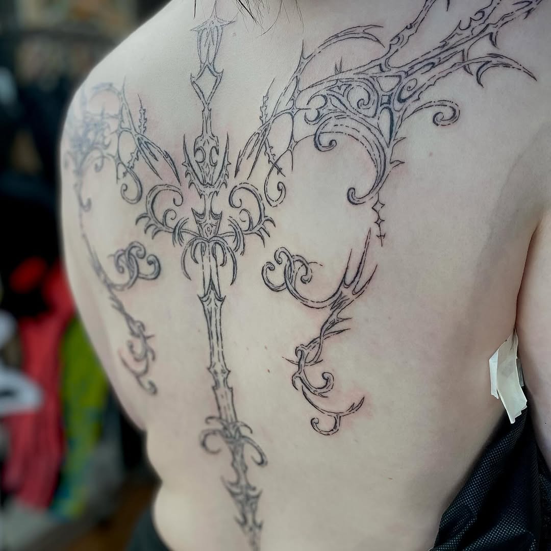 Tattoo by @madtatclub — ornamental, fine_line
