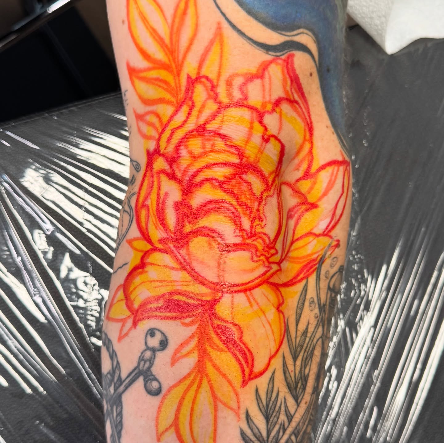 Tattoo by @zombriii — new_school, dotwork