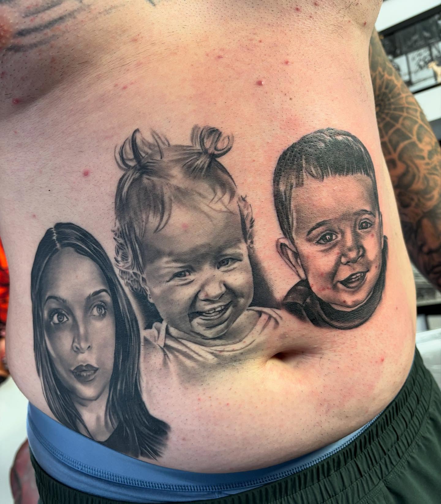 Tattoo by @mikedohertytattoos — realism, black_and_grey