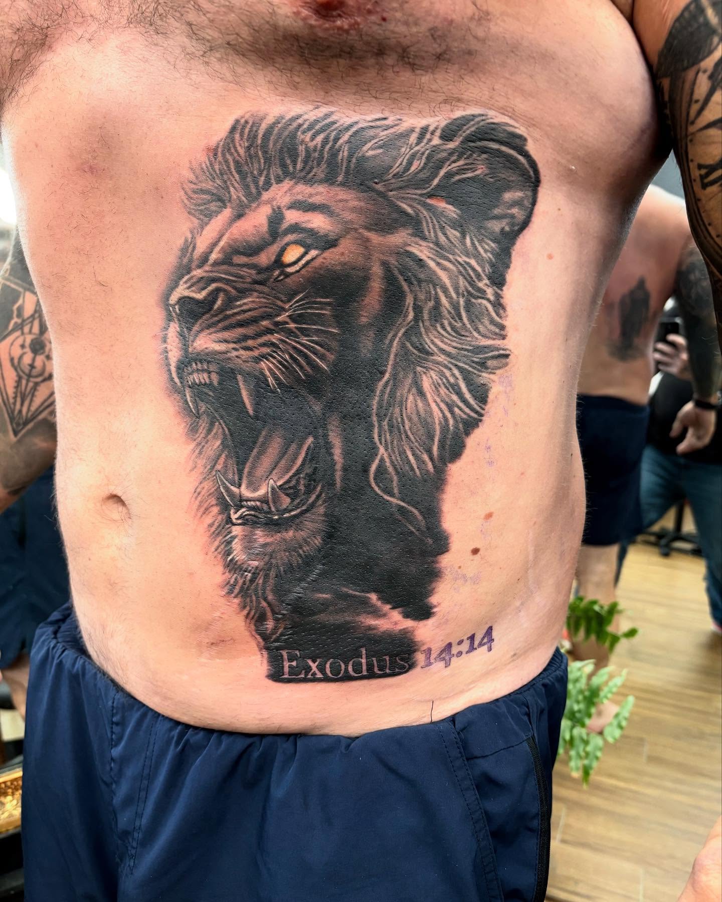 Tattoo by @themooreclan77 — realism, black_and_grey