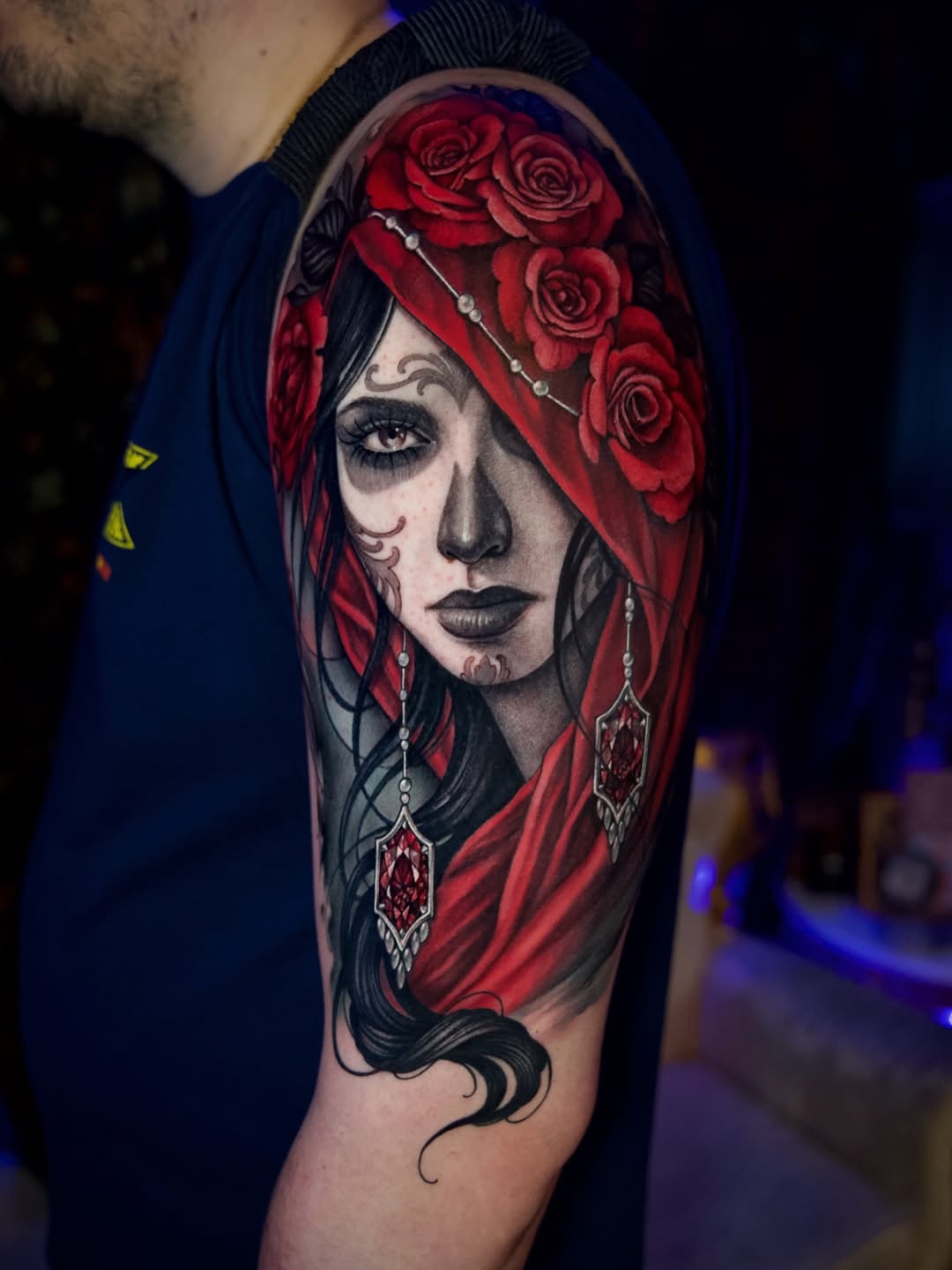 Tattoo by @nikkisimpsontattoos โ realism, black_and_grey