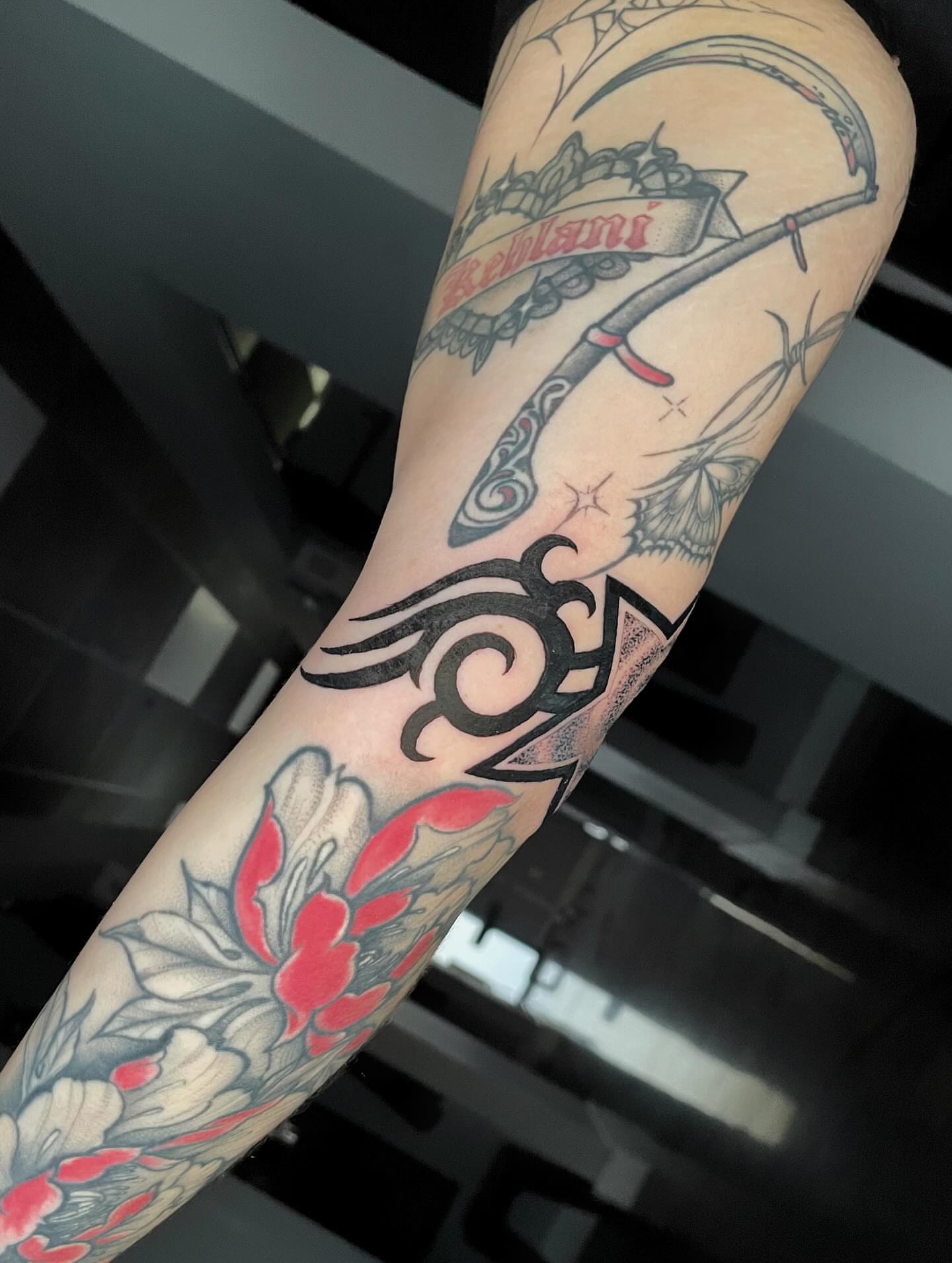 Tattoo by @xens0ul — american_traditional, black_and_grey