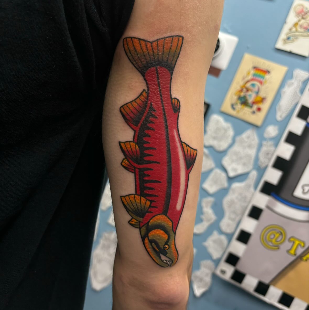 Tattoo by @taylor_einan โ american_traditional
