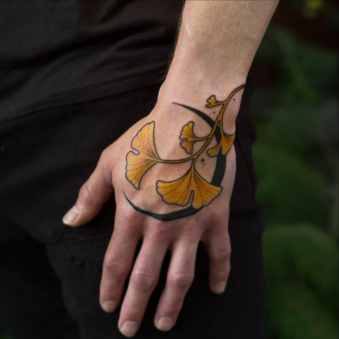 Tattoo by @darkodama — dotwork