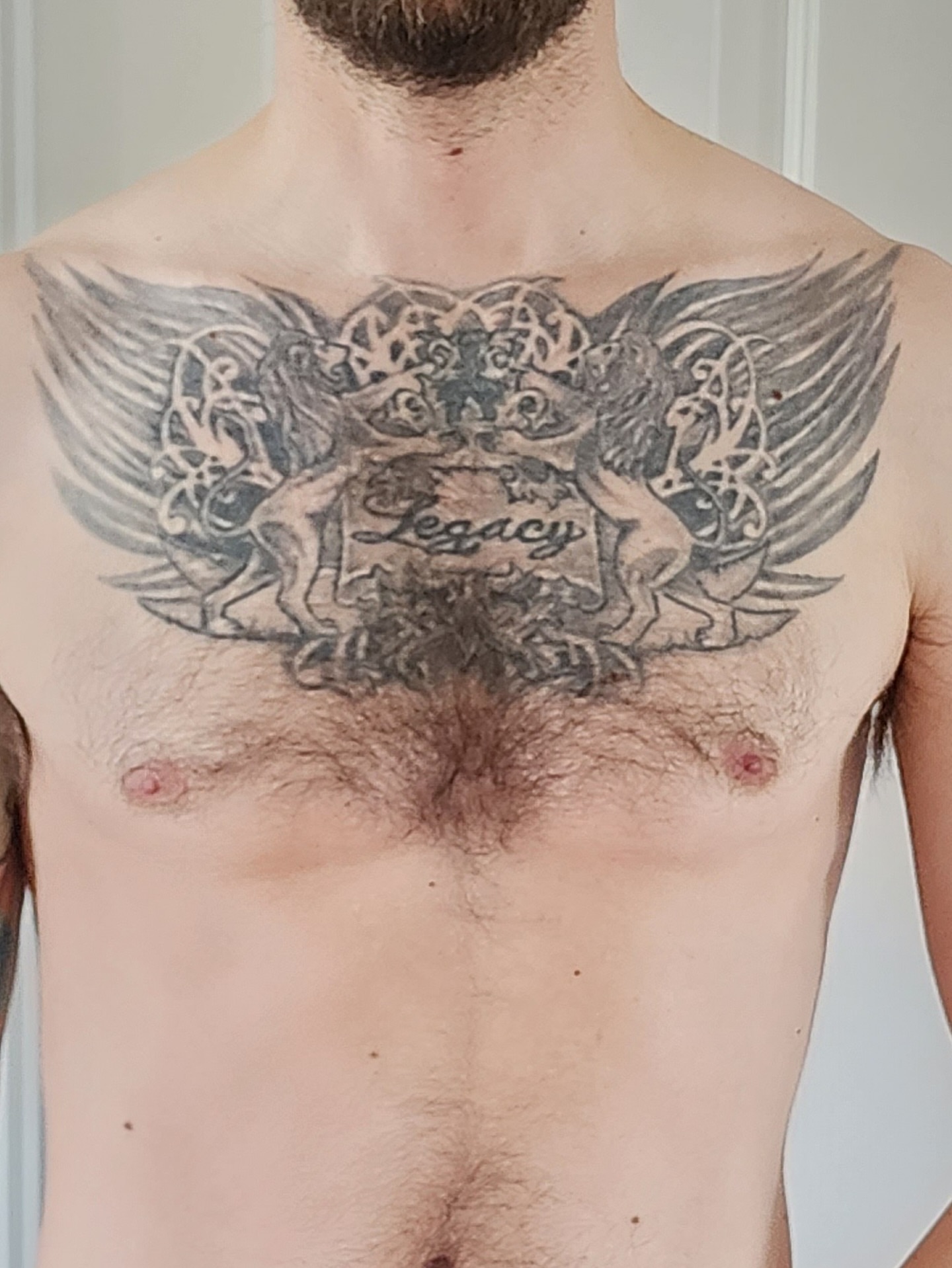 Tattoo by @taylorhealdtattoo — black_and_grey