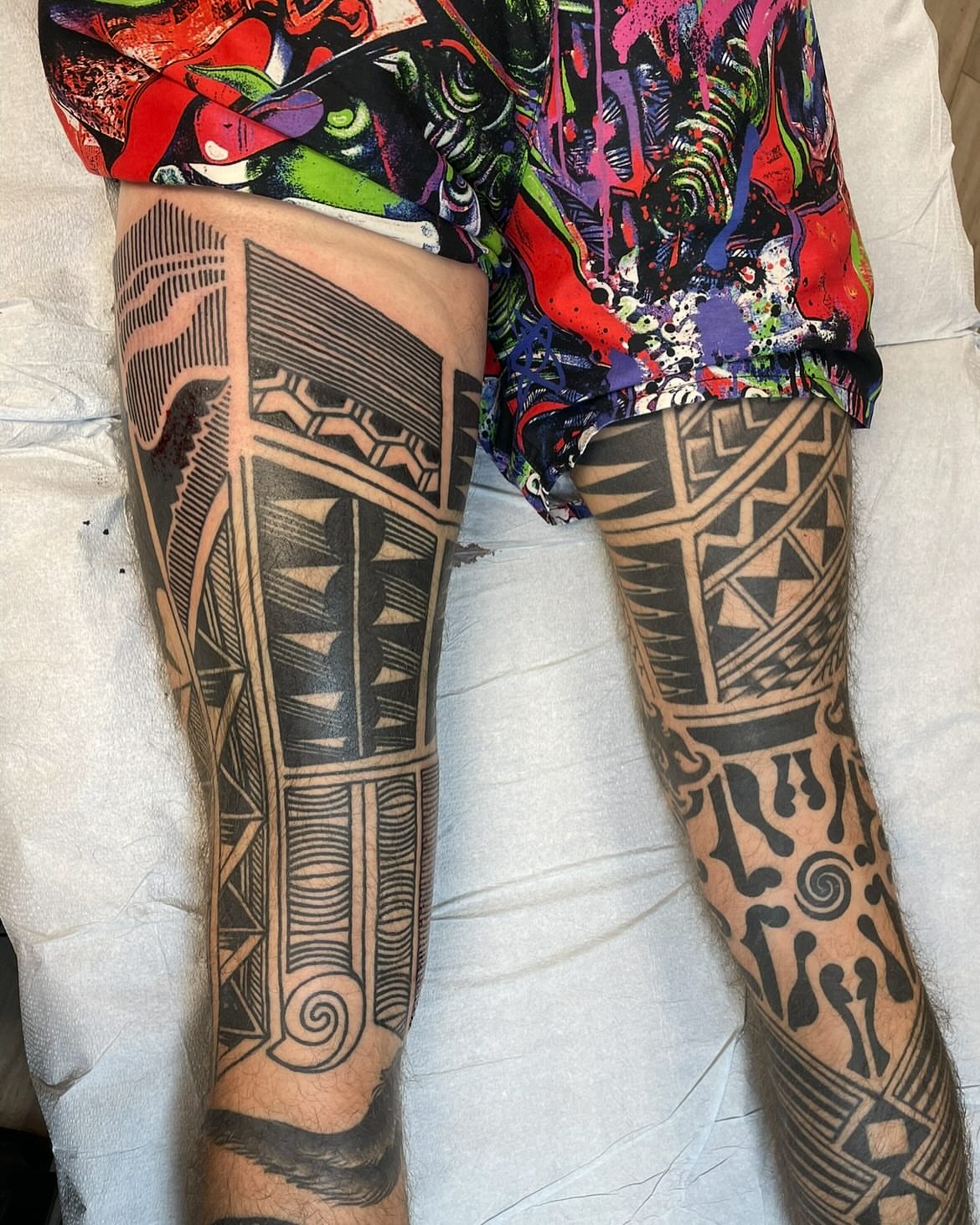 Tattoo by @markgalvan — tribal