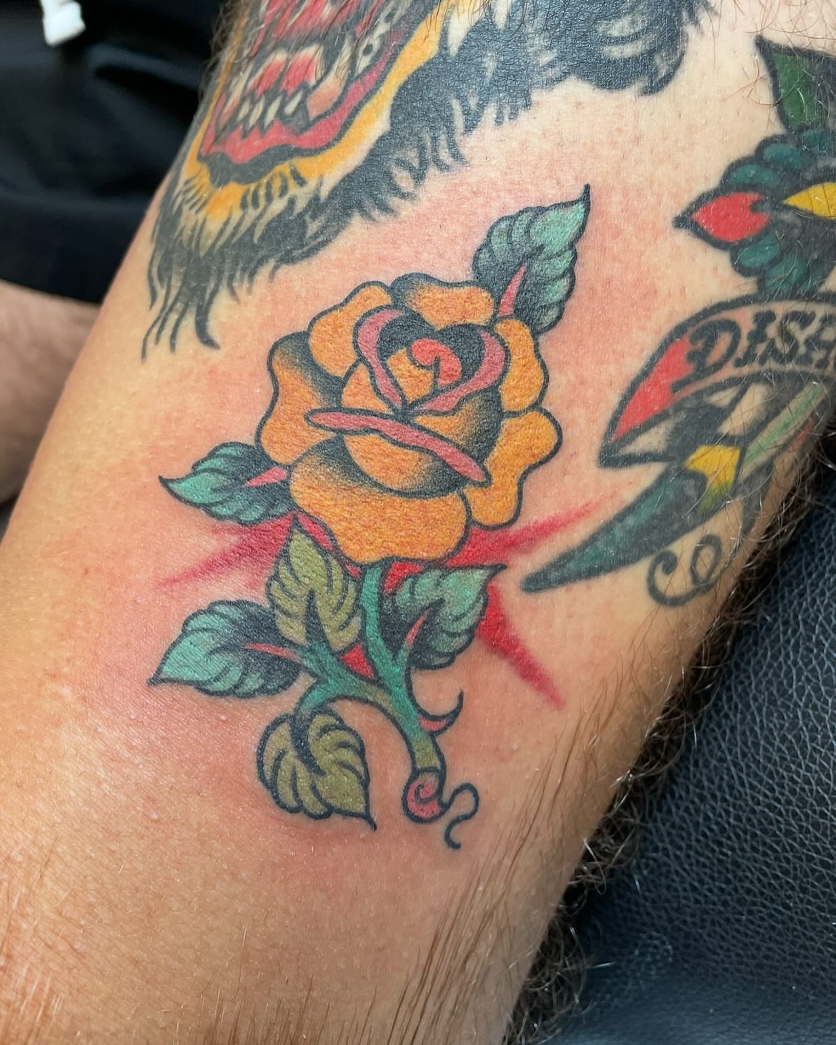 Tattoo by @markgalvan — american_traditional