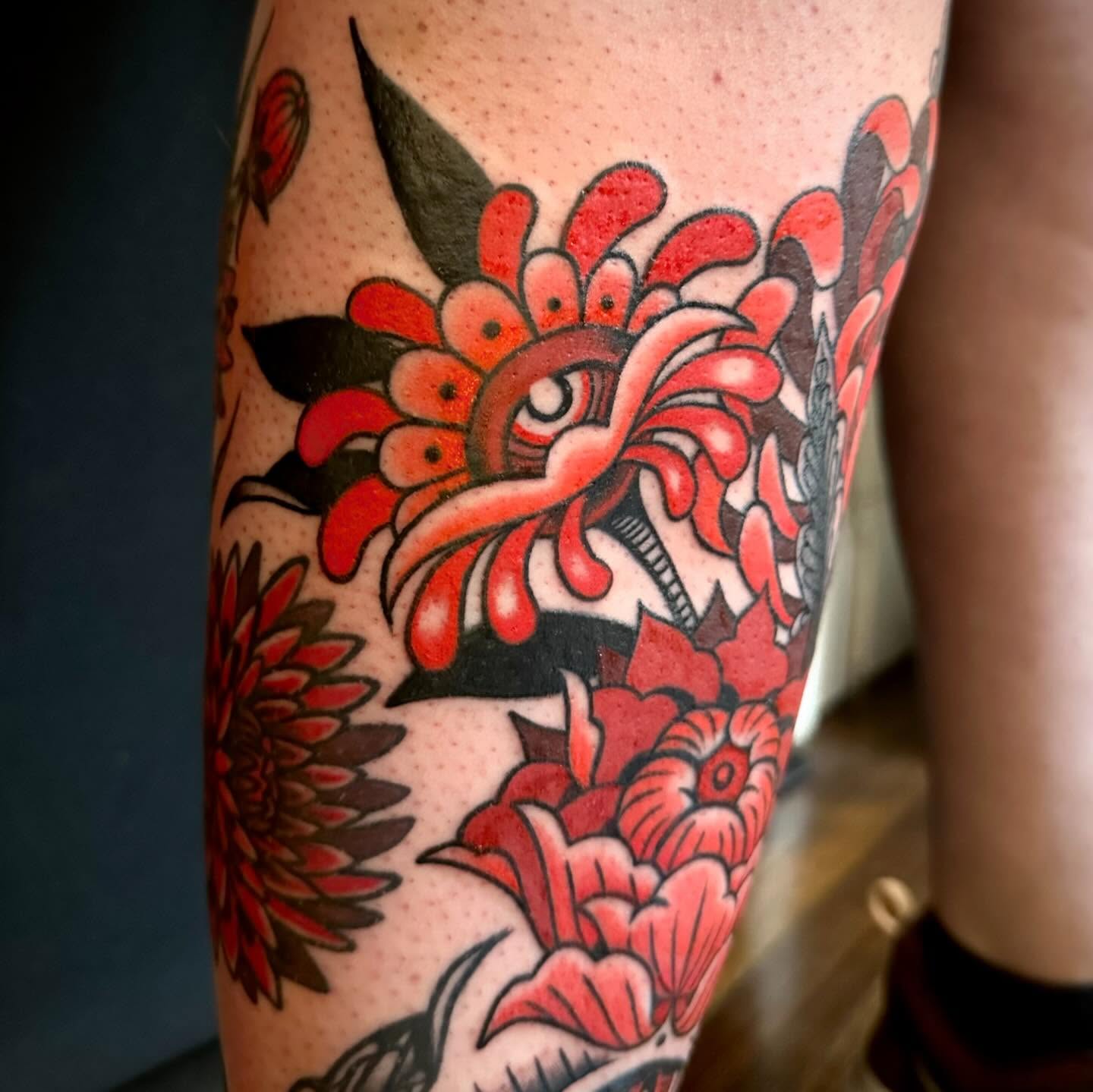 Tattoo by @stacyfevinger — american_traditional