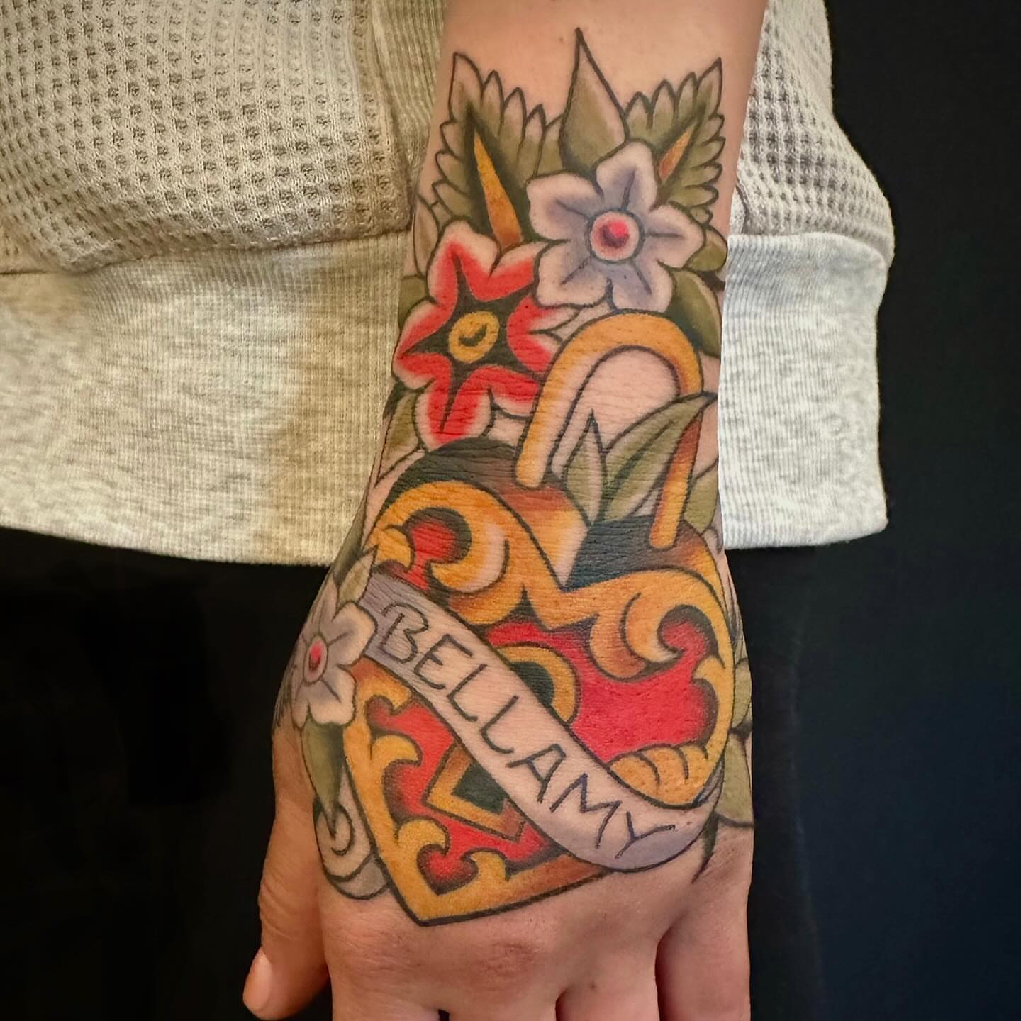 Tattoo by @stacyfevinger — american_traditional