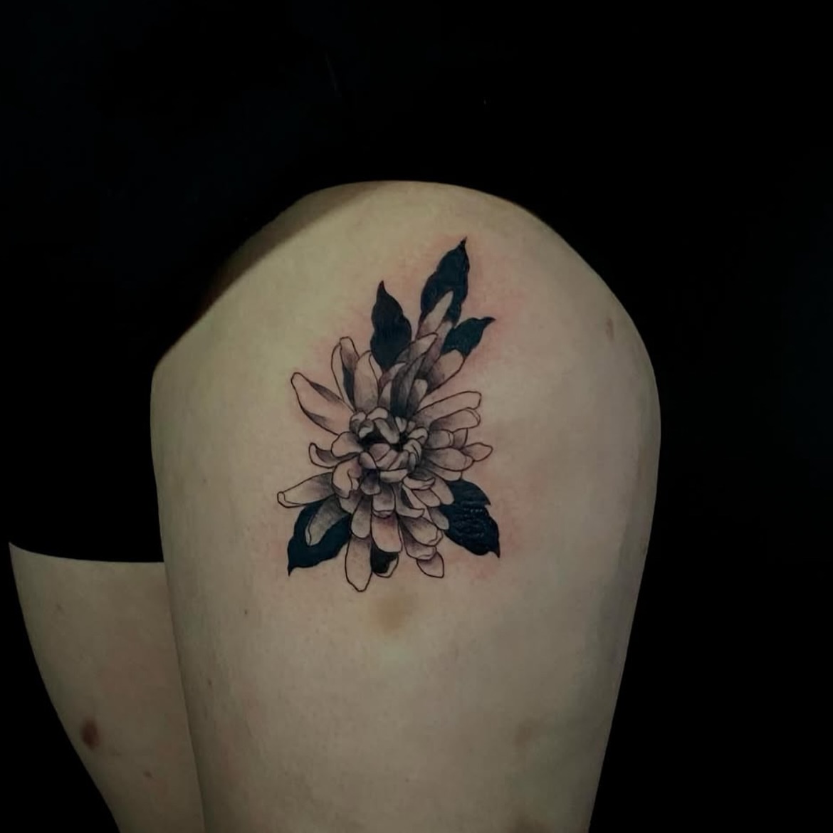 Tattoo by @artistofflesh — black_and_grey
