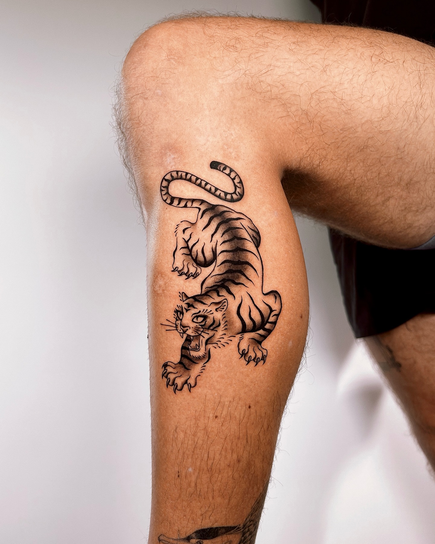 Tattoo by @ibuylemurs — black_and_grey