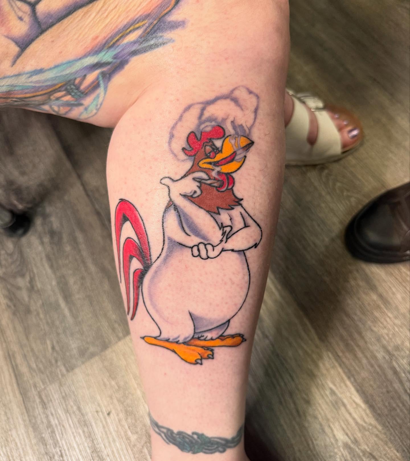 Tattoo by @anastrangebird — new_school