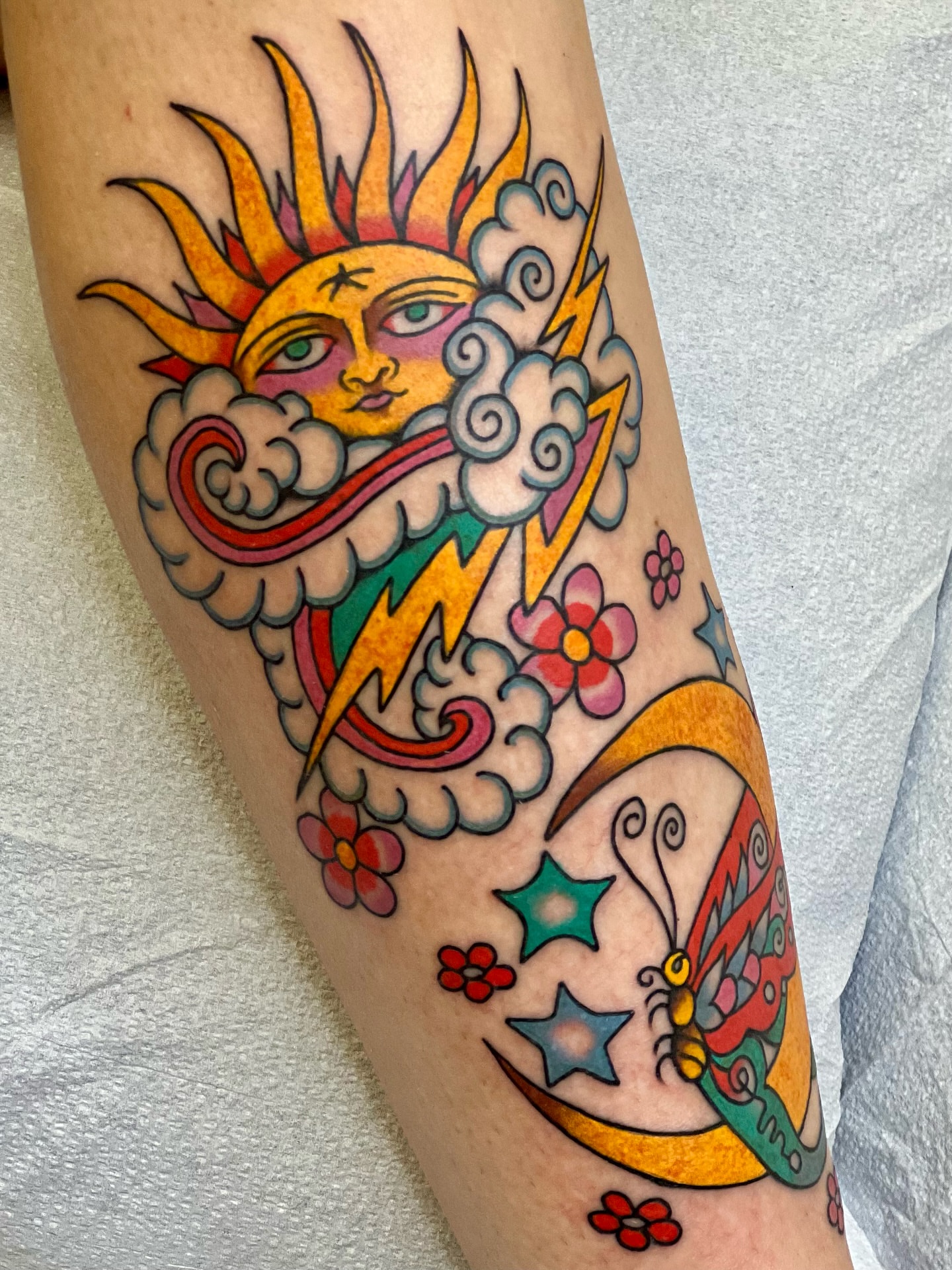 Tattoo by @morganhabe — american_traditional