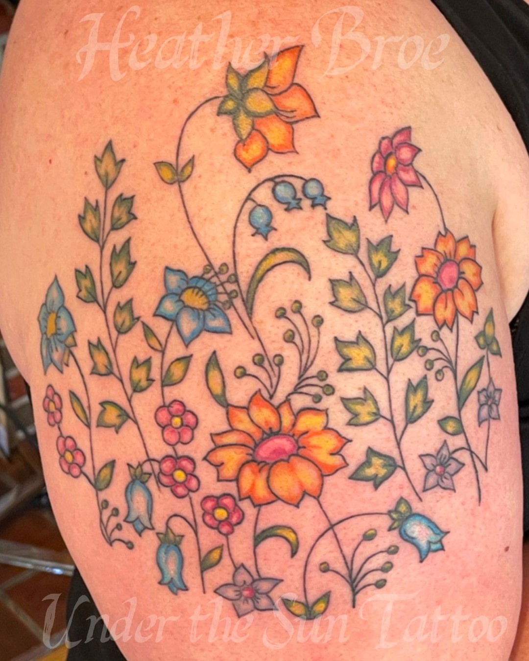Tattoo by @heatherbroe — new_school