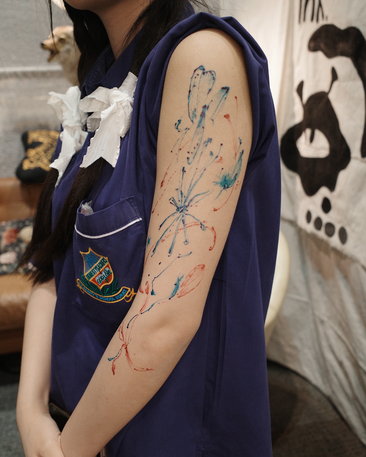 Tattoo by @gf.tattookorat — watercolor