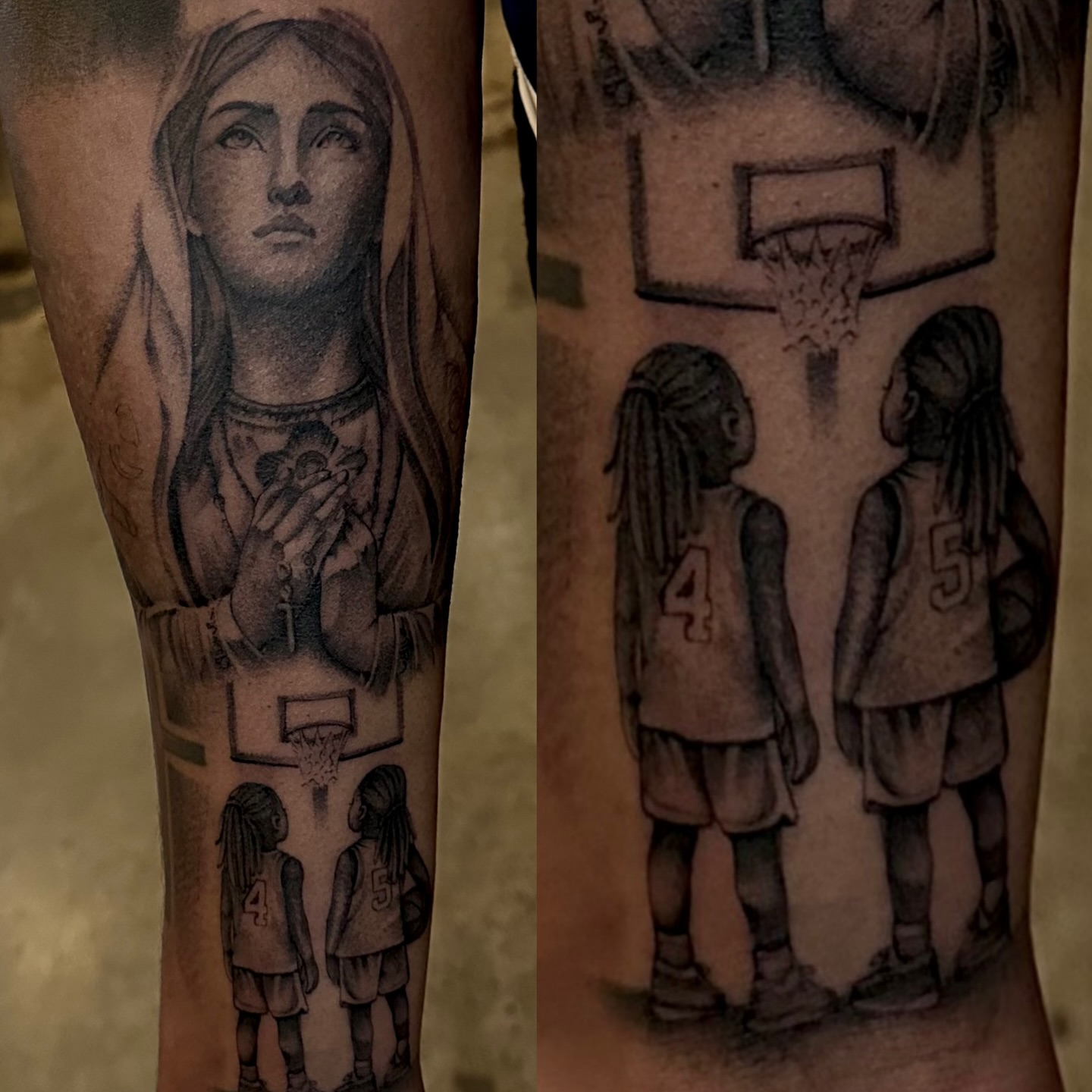 Tattoo by @joe.cruz_tattoos — black_and_grey, realism