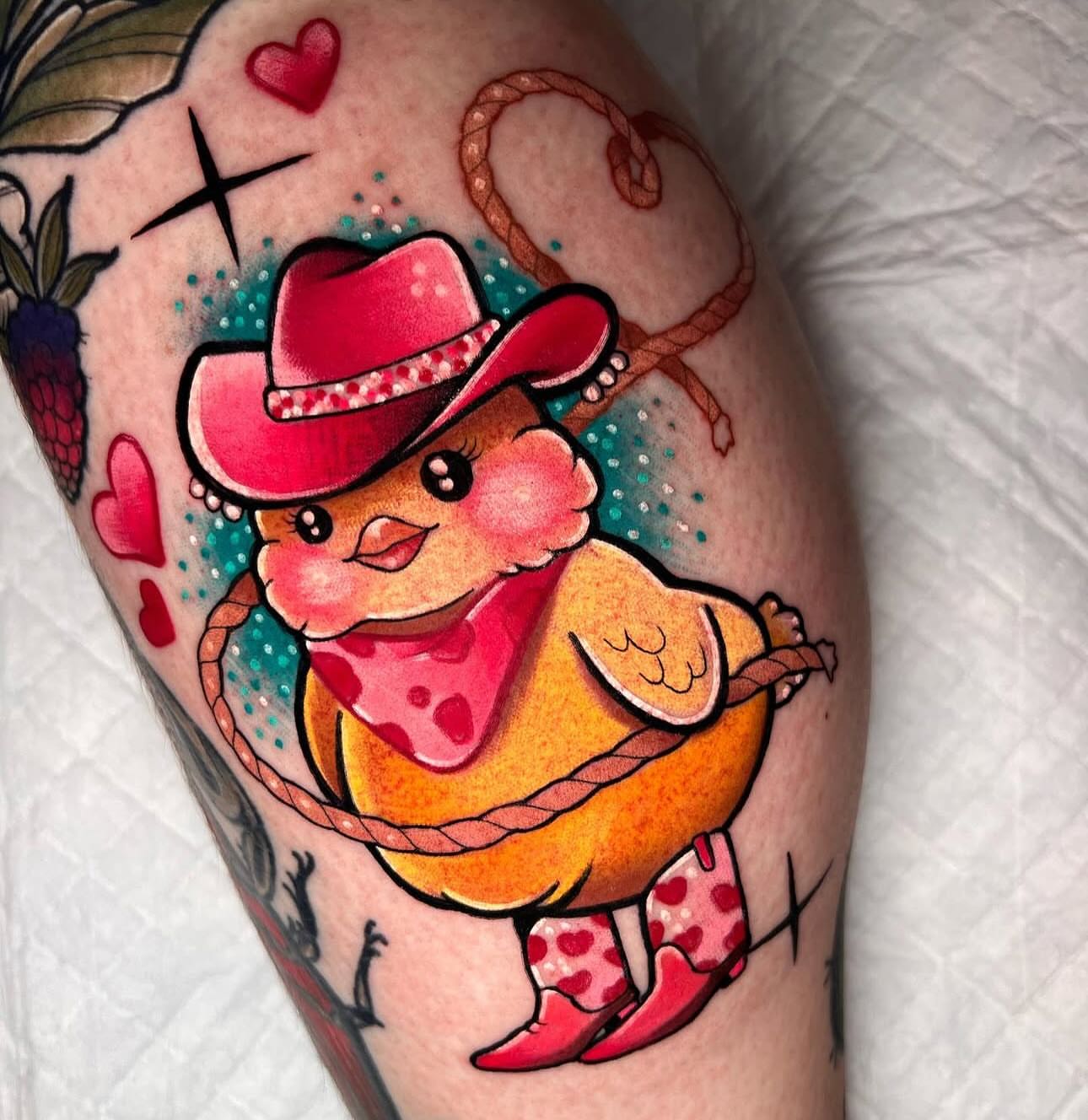 Tattoo by @cattlynnrose — american_traditional