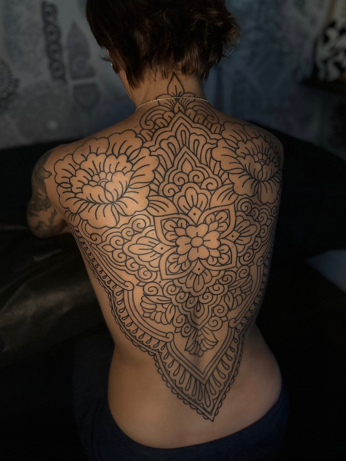 Tattoo by @blackadorn — ornamental
