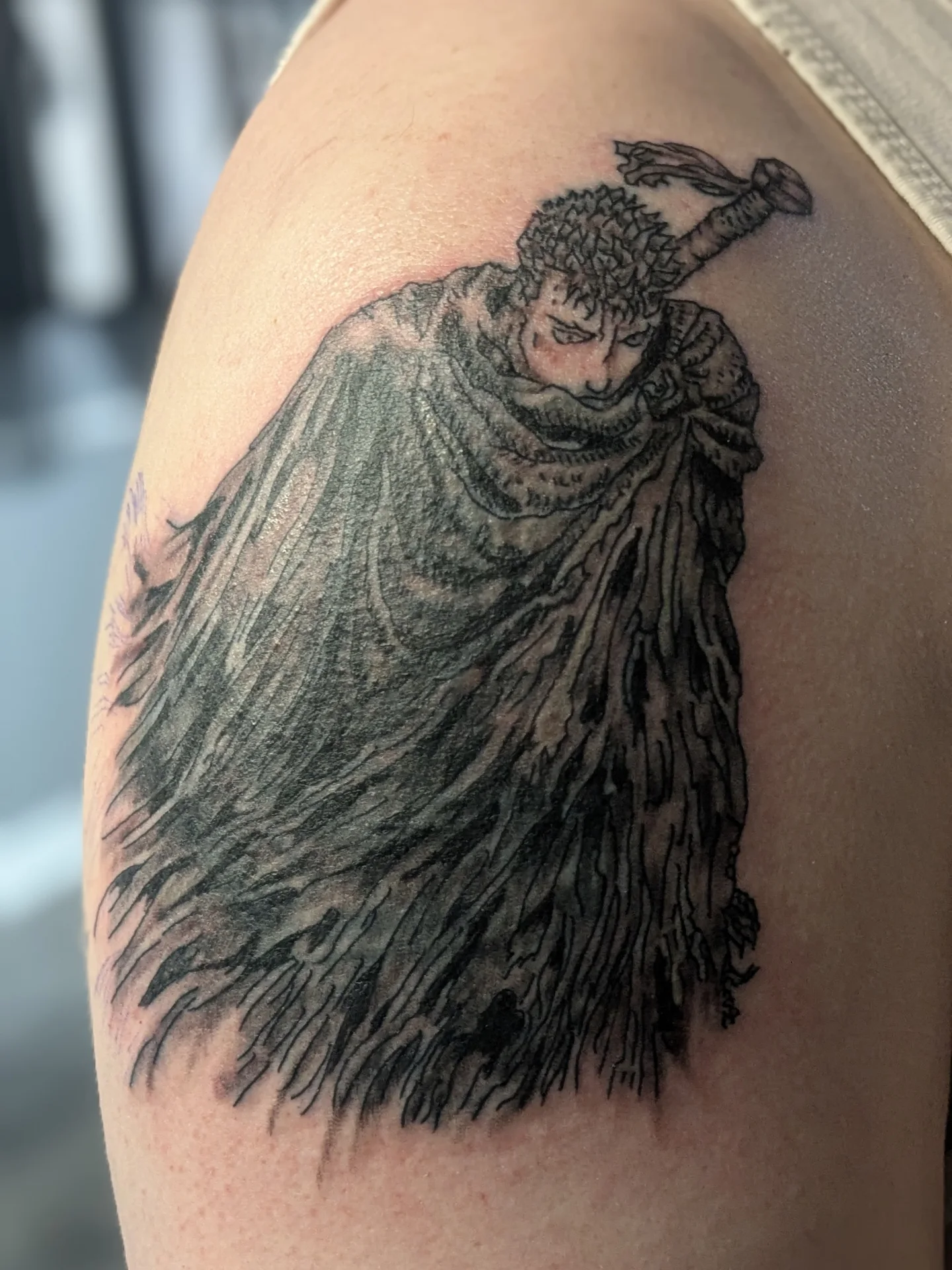 Tattoo by @andrennasparlor — black_and_grey