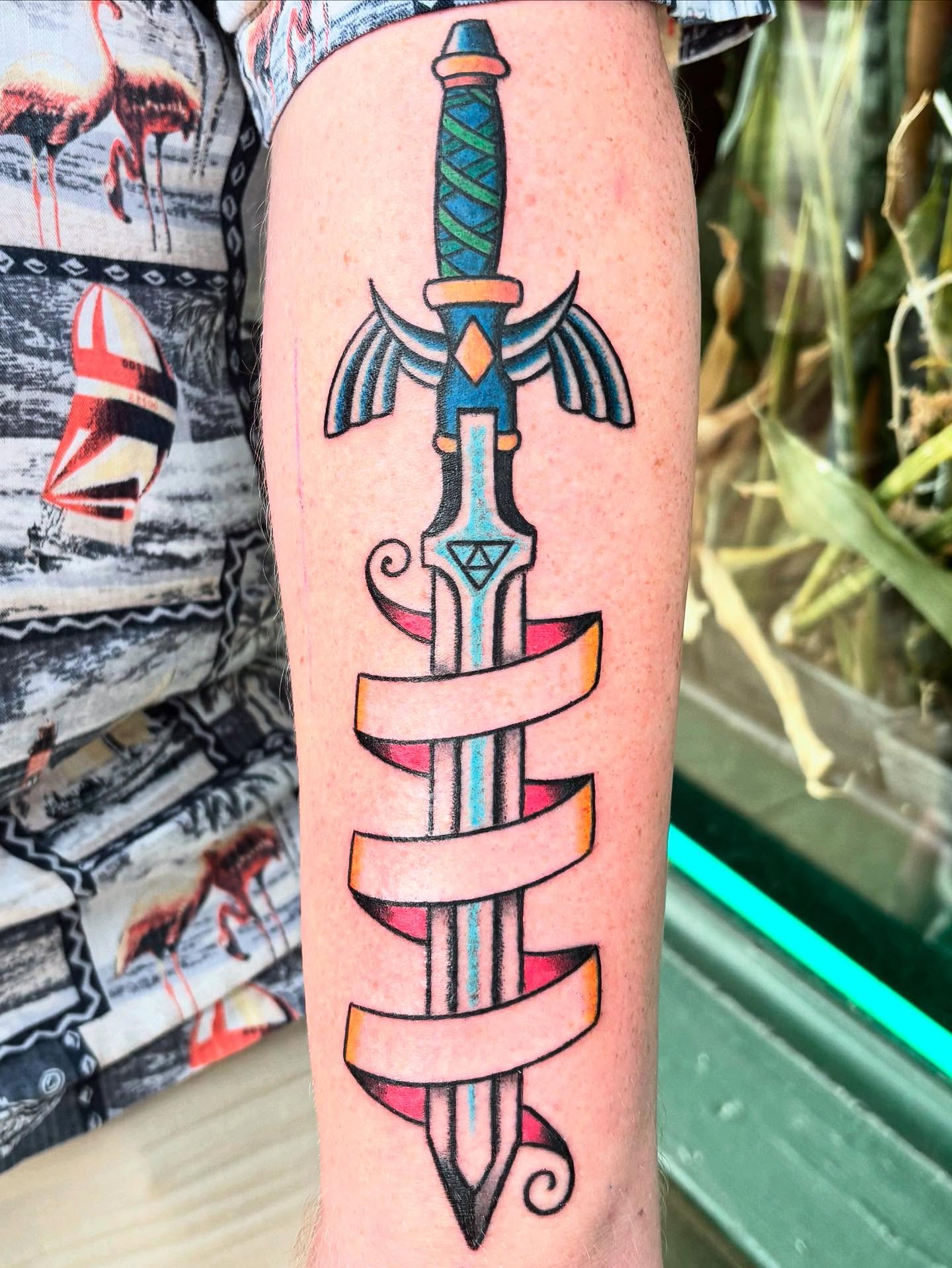 Tattoo by @atomicpanthertattoos — american_traditional