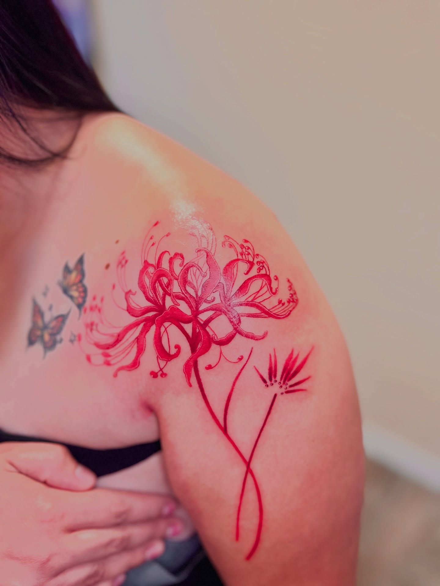 Tattoo by @hawkins.mirrandaa — dotwork