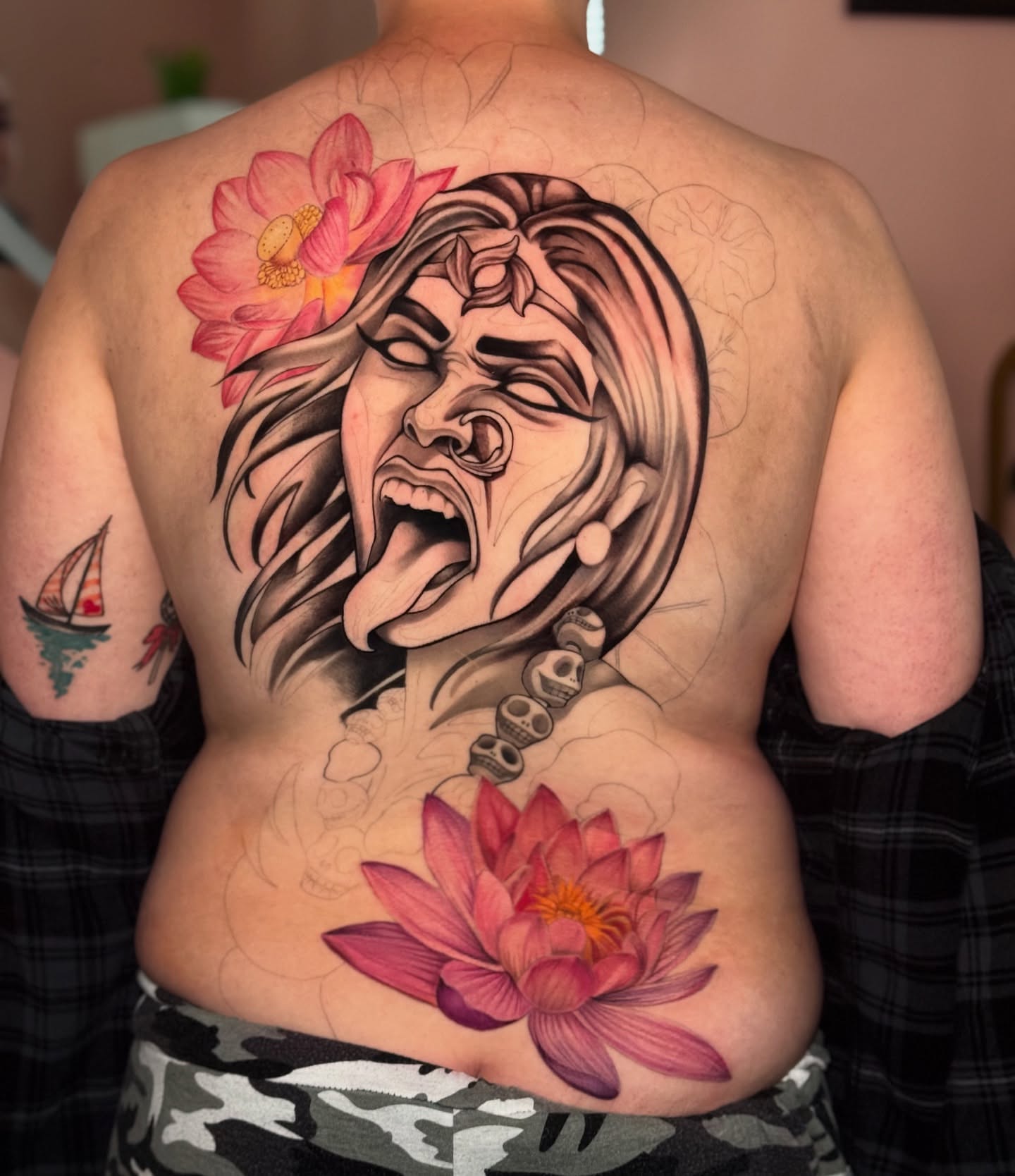 Tattoo by @stevegentile — realism, dotwork