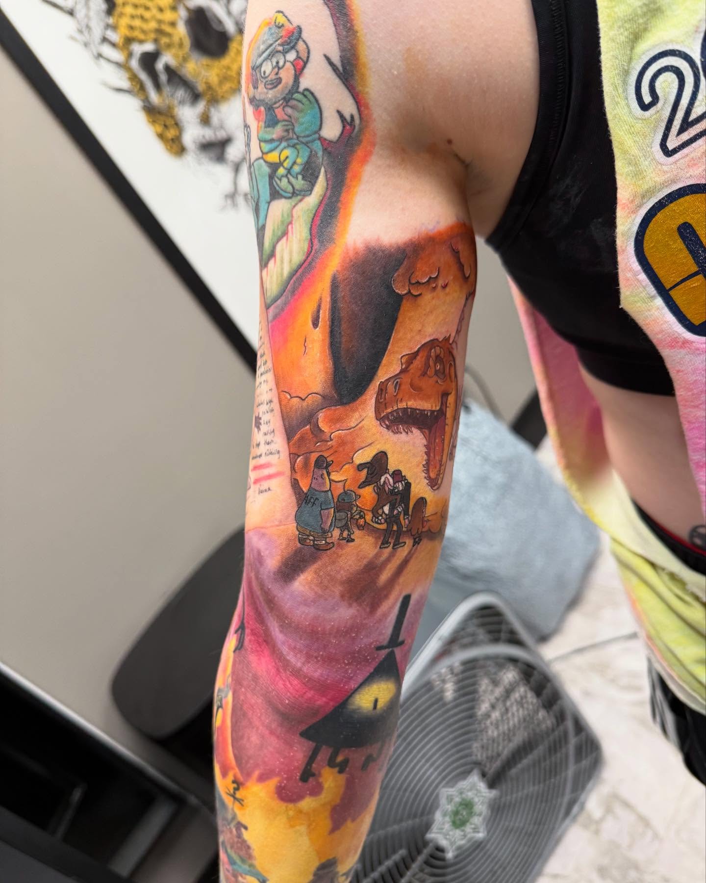 Tattoo by @inked_alex — dotwork