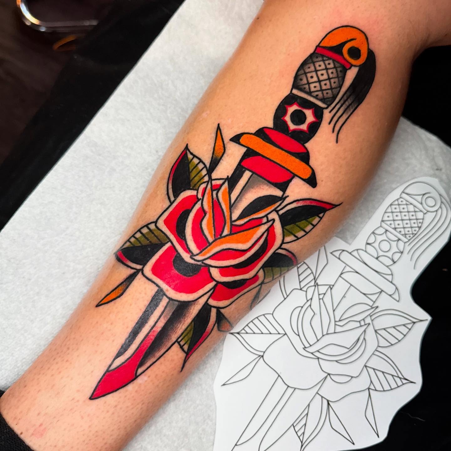 Tattoo by @b_hanika_ — american_traditional
