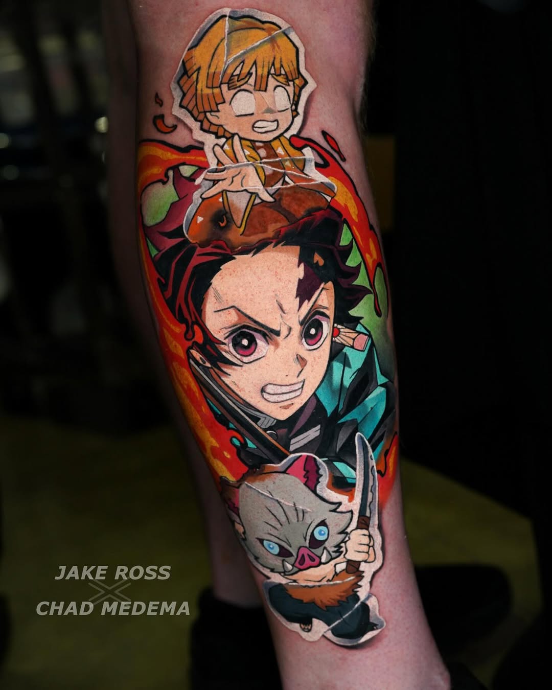 Tattoo by @jakerosstattoos — anime