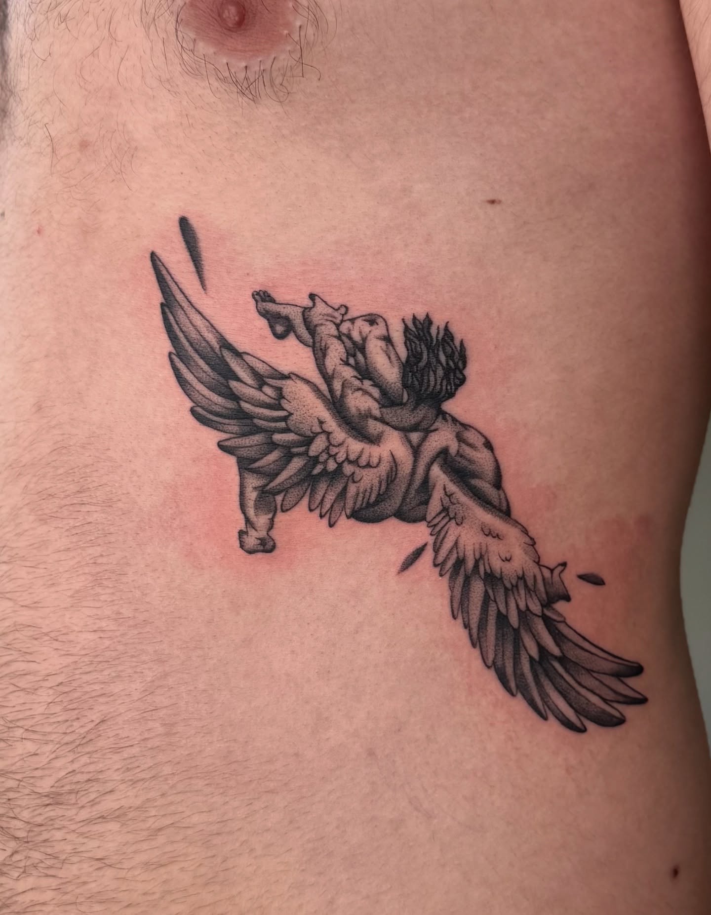 Tattoo by @julesrose.tattoos — black_and_grey