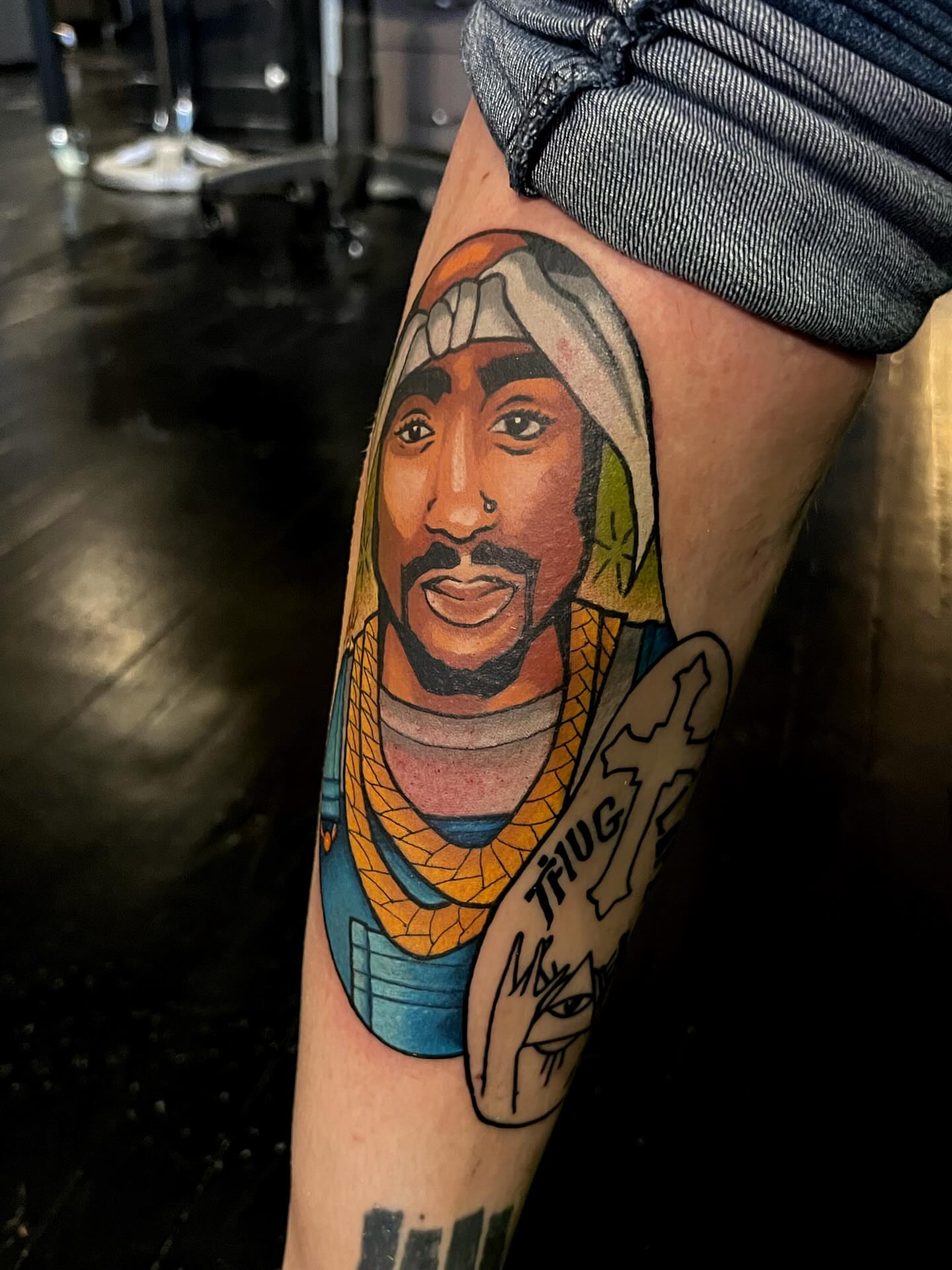 Tattoo by @heystraydog — realism