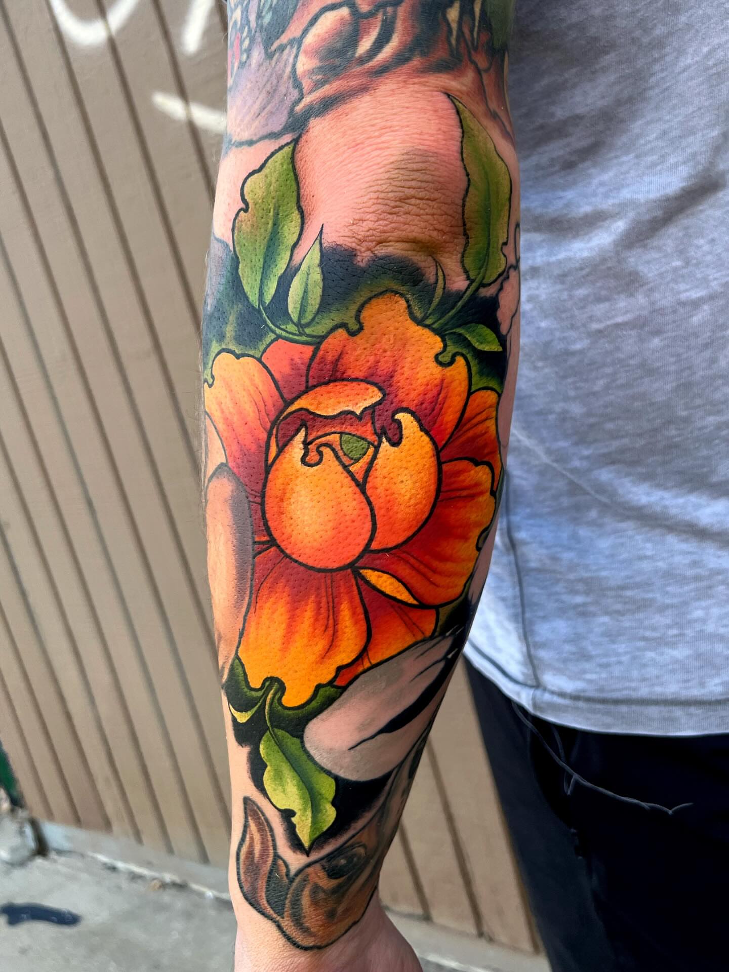 Tattoo by @heystraydog — american_traditional