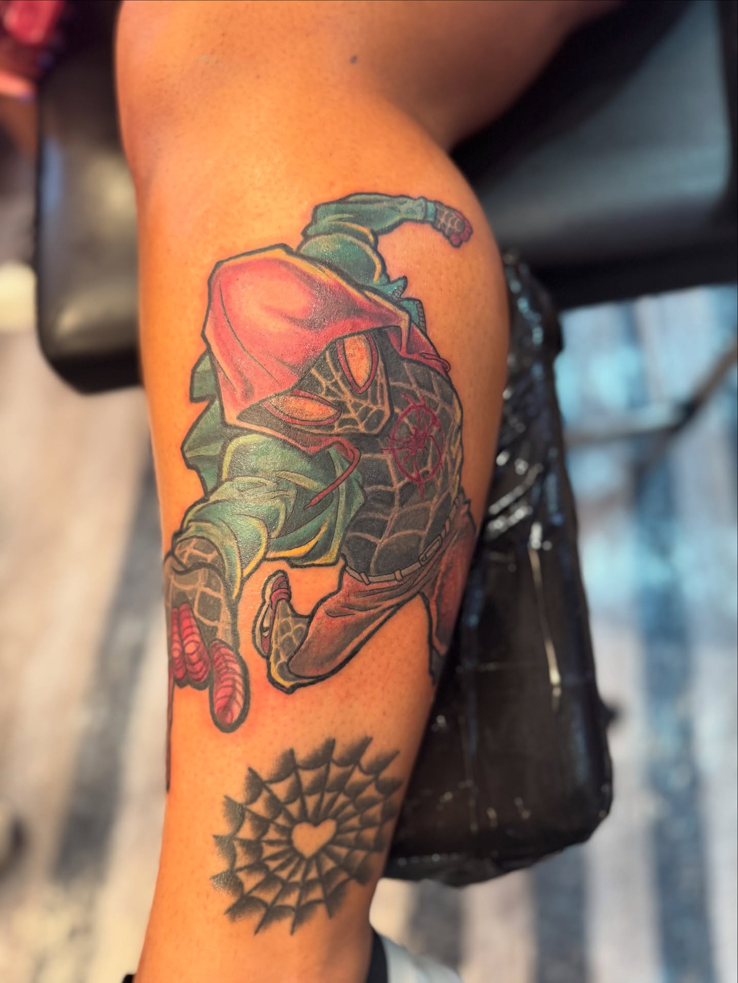 Tattoo by @injectintelligence — american_traditional, dotwork