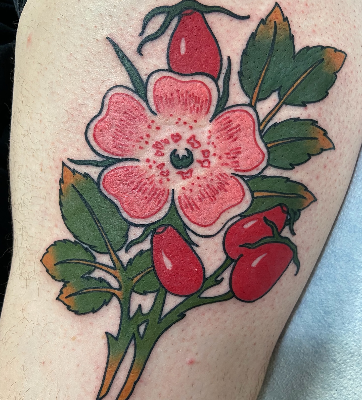 Tattoo by @quinndoskis — american_traditional