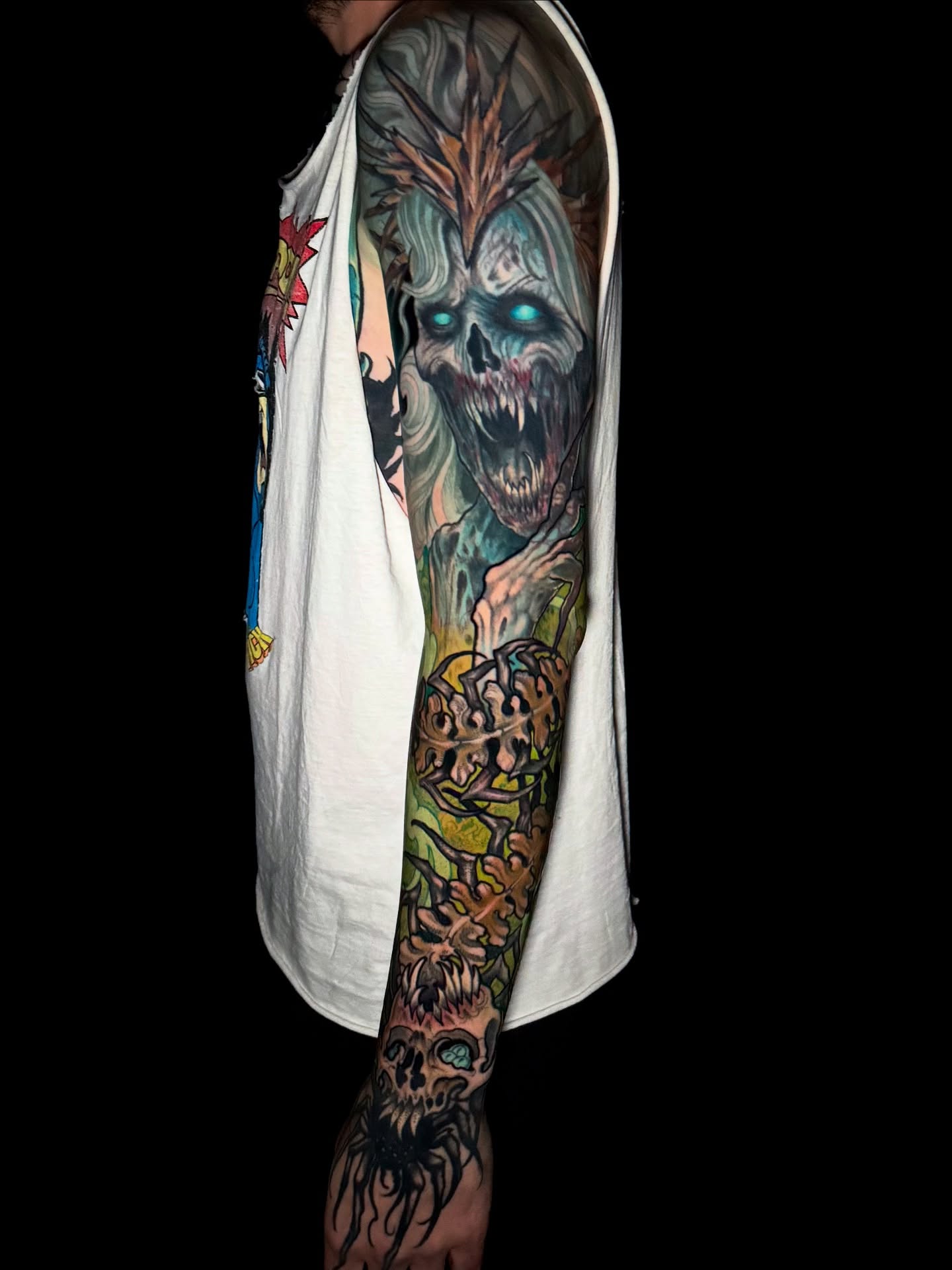 Tattoo by @chance_tattoos — dark_realism